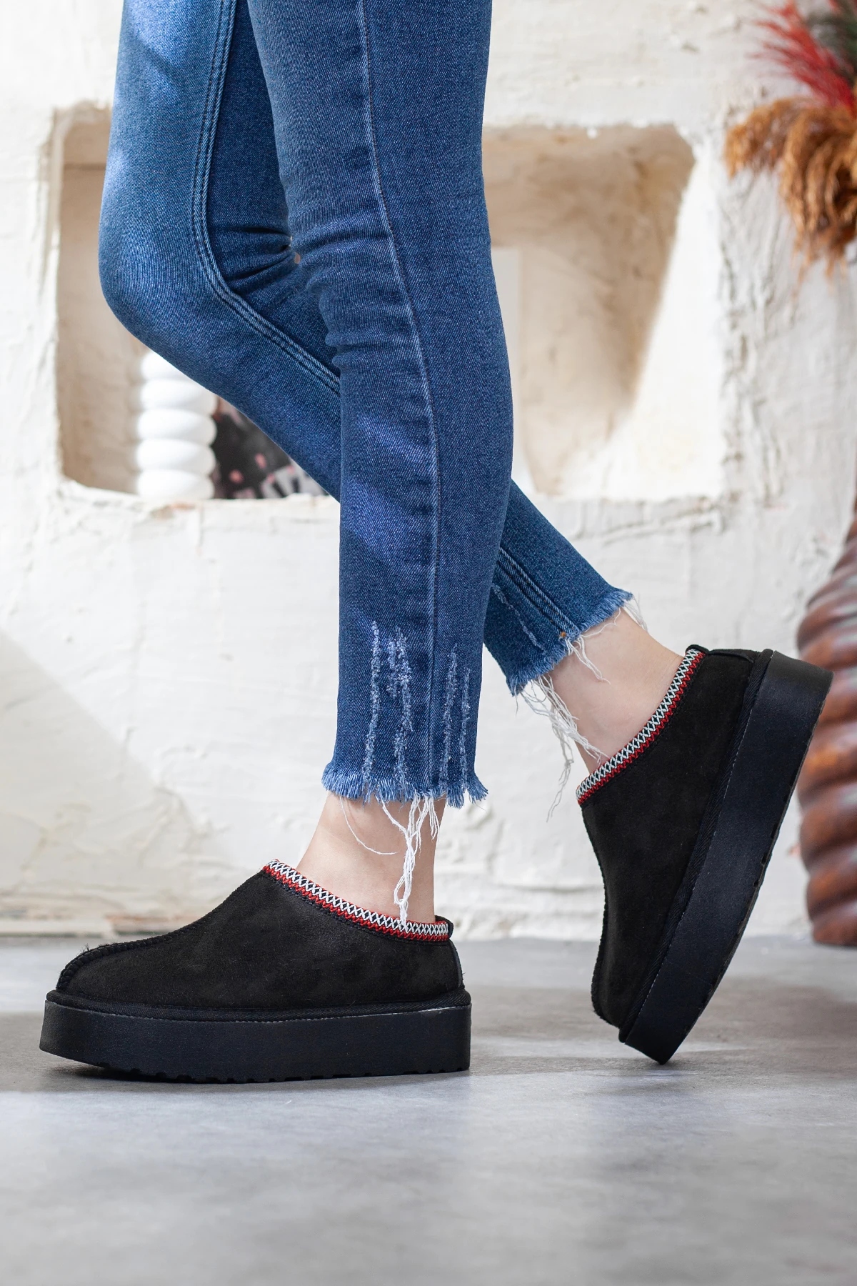 İçi Mifyonlu Ekstra Hafif Ugg Ayakkabı