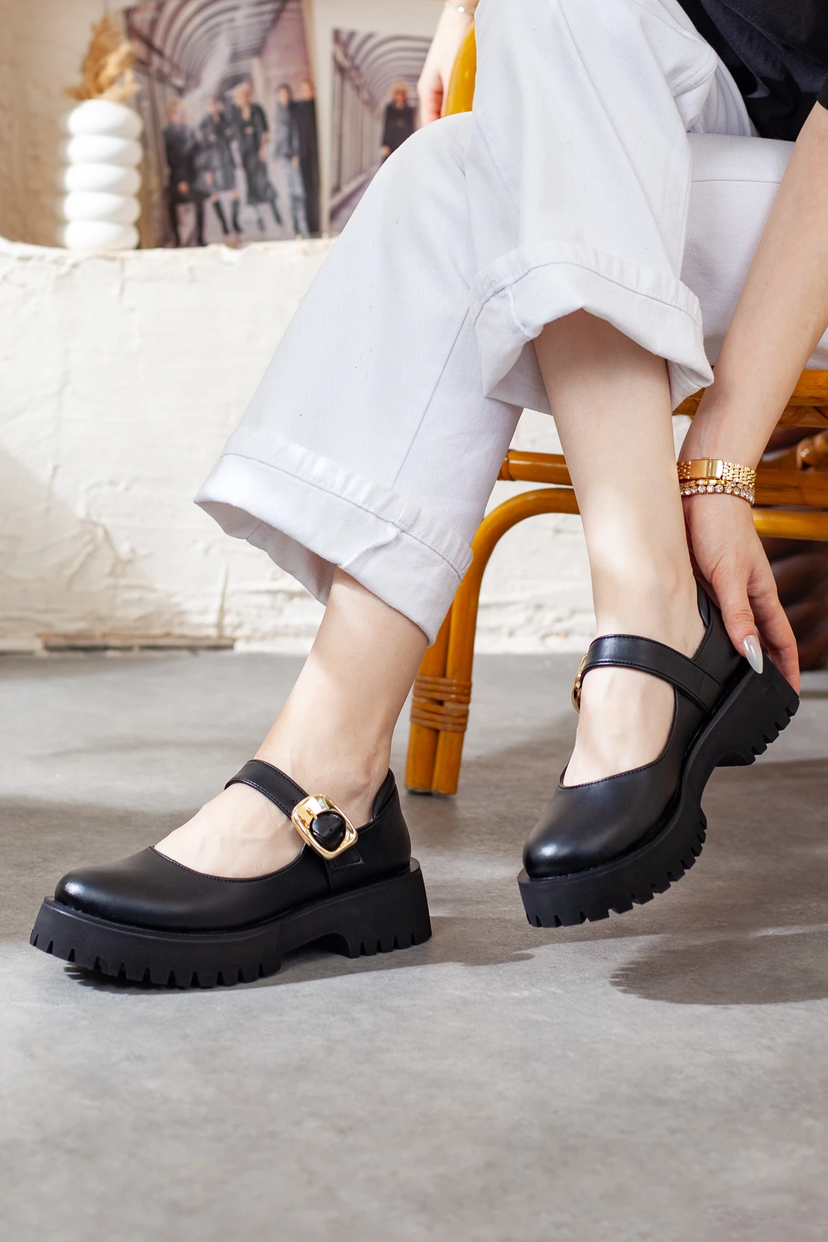 Kadın Kalın Taban Casual Ayakkabı