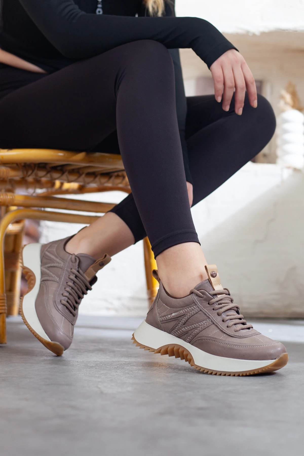 Mammamia Hakiki Deri Günlük Ayakkabı