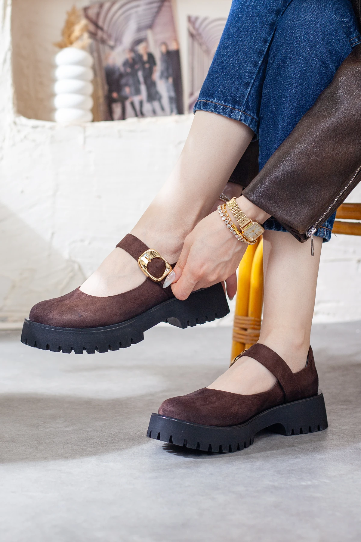 Kadın Kalın Taban Casual Ayakkabı