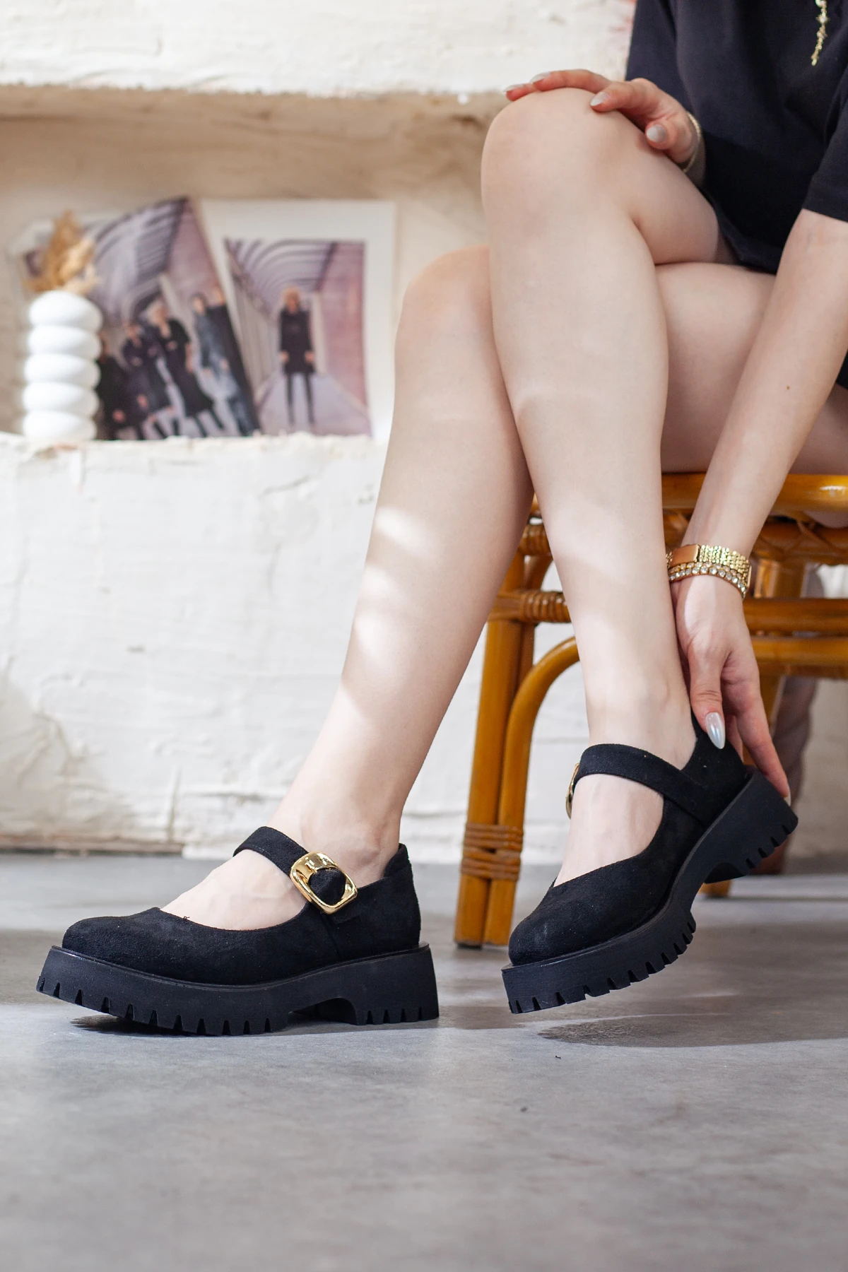 Kadın Kalın Taban Casual Ayakkabı