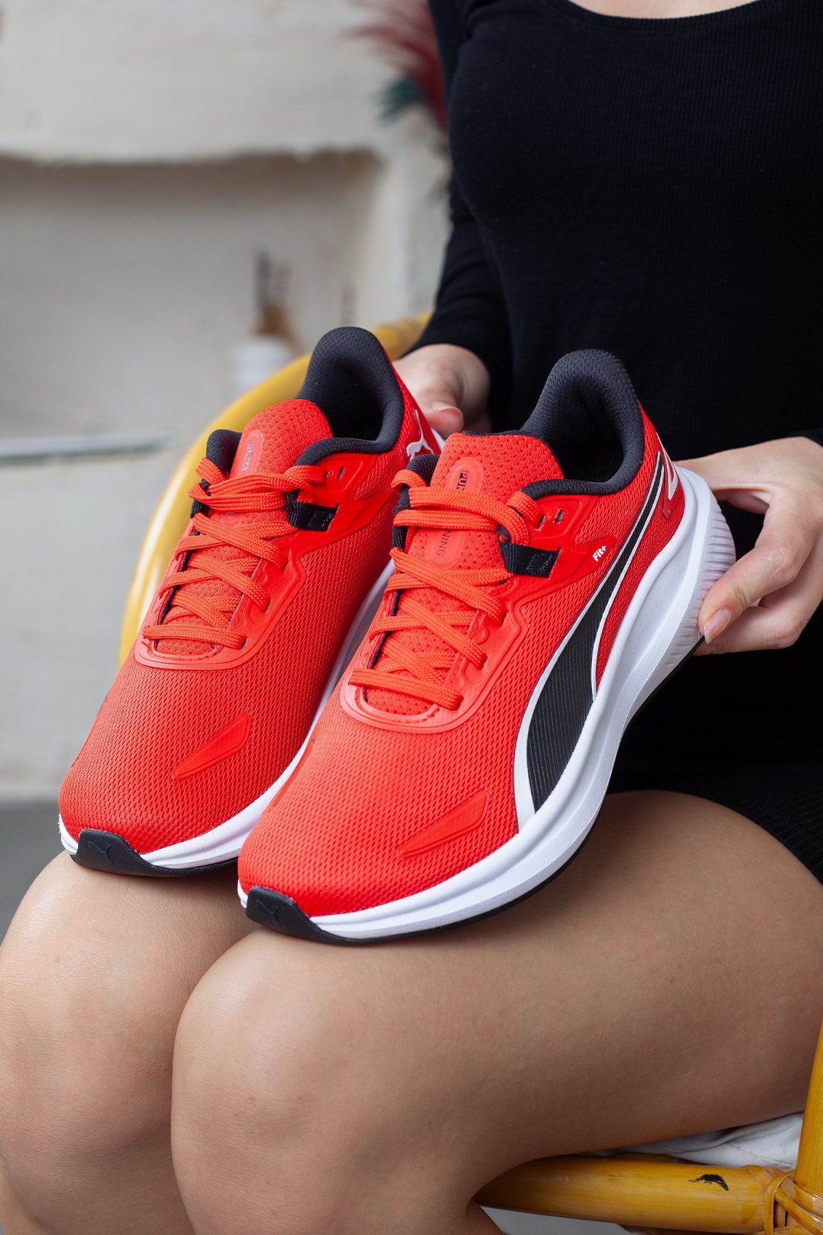 PUMA SKYROCKET LITE Kırmızı Spor Ayakkabı