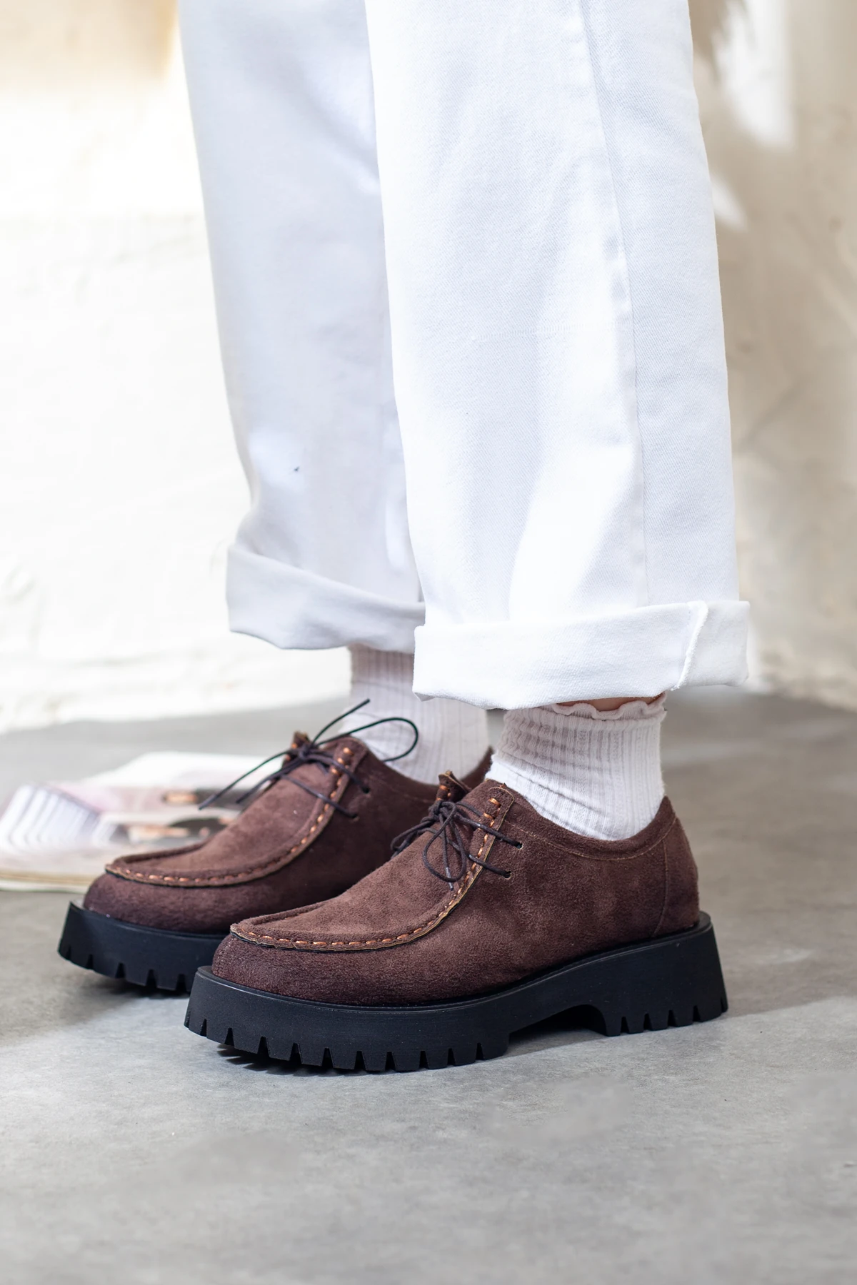 Kadın Bağcıklı Casual Ayakkabı