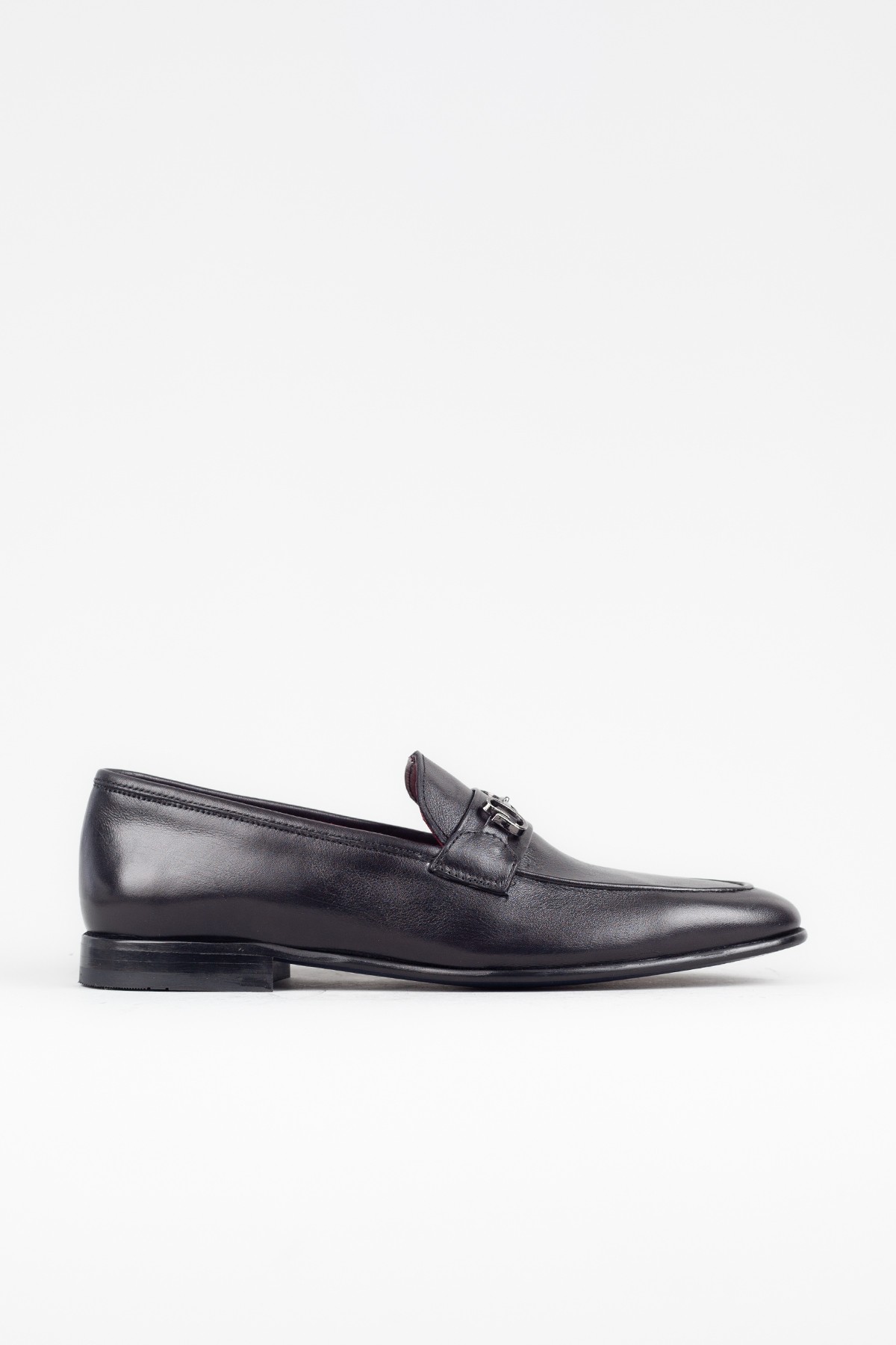 Erkek Siyah Renk Hakiki Deri Klasik Ayakkabı