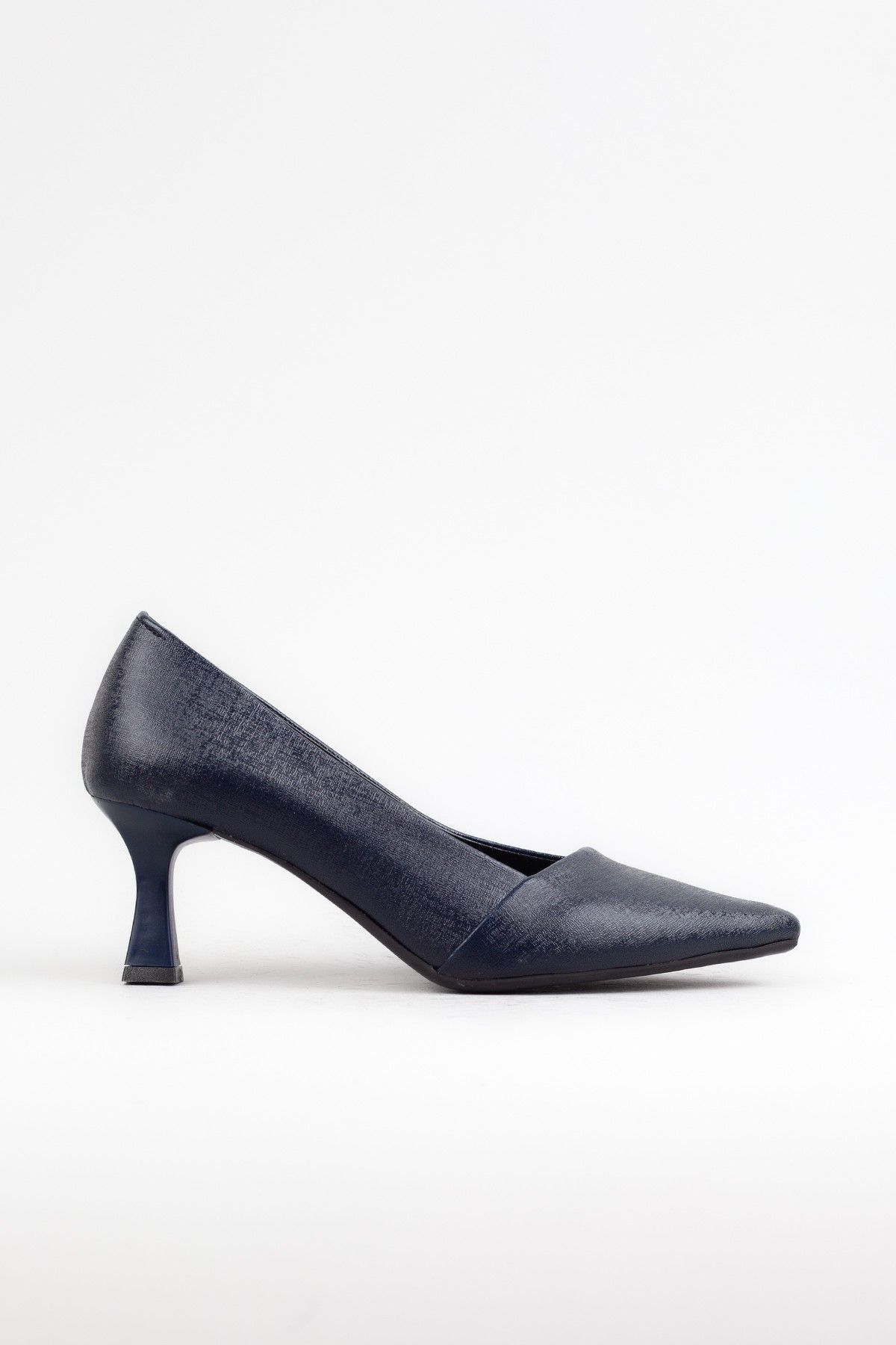 Kadın Lacivert Klasik Topuklu Ayakkabı