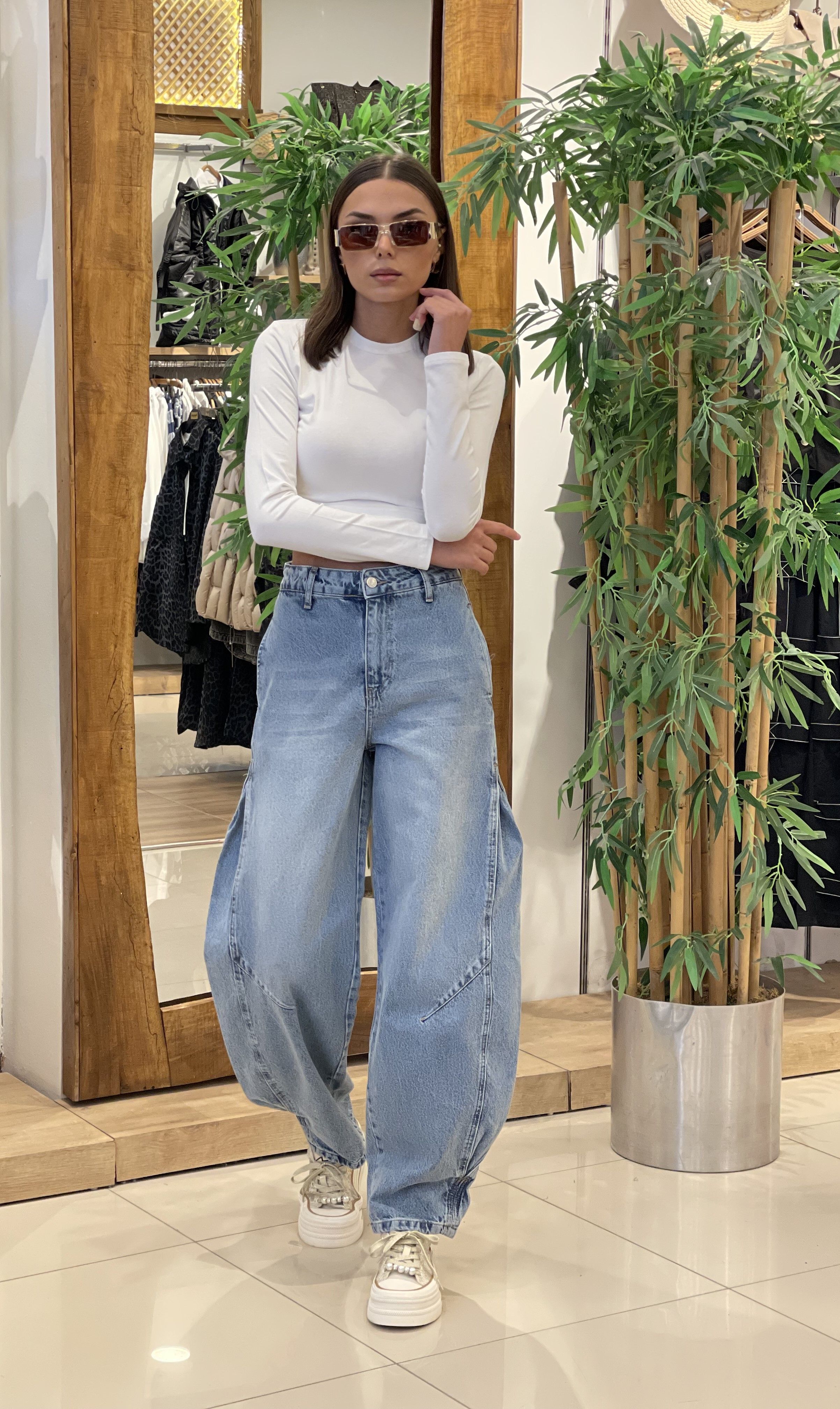0238 TASARIM JEAN PANTOLON