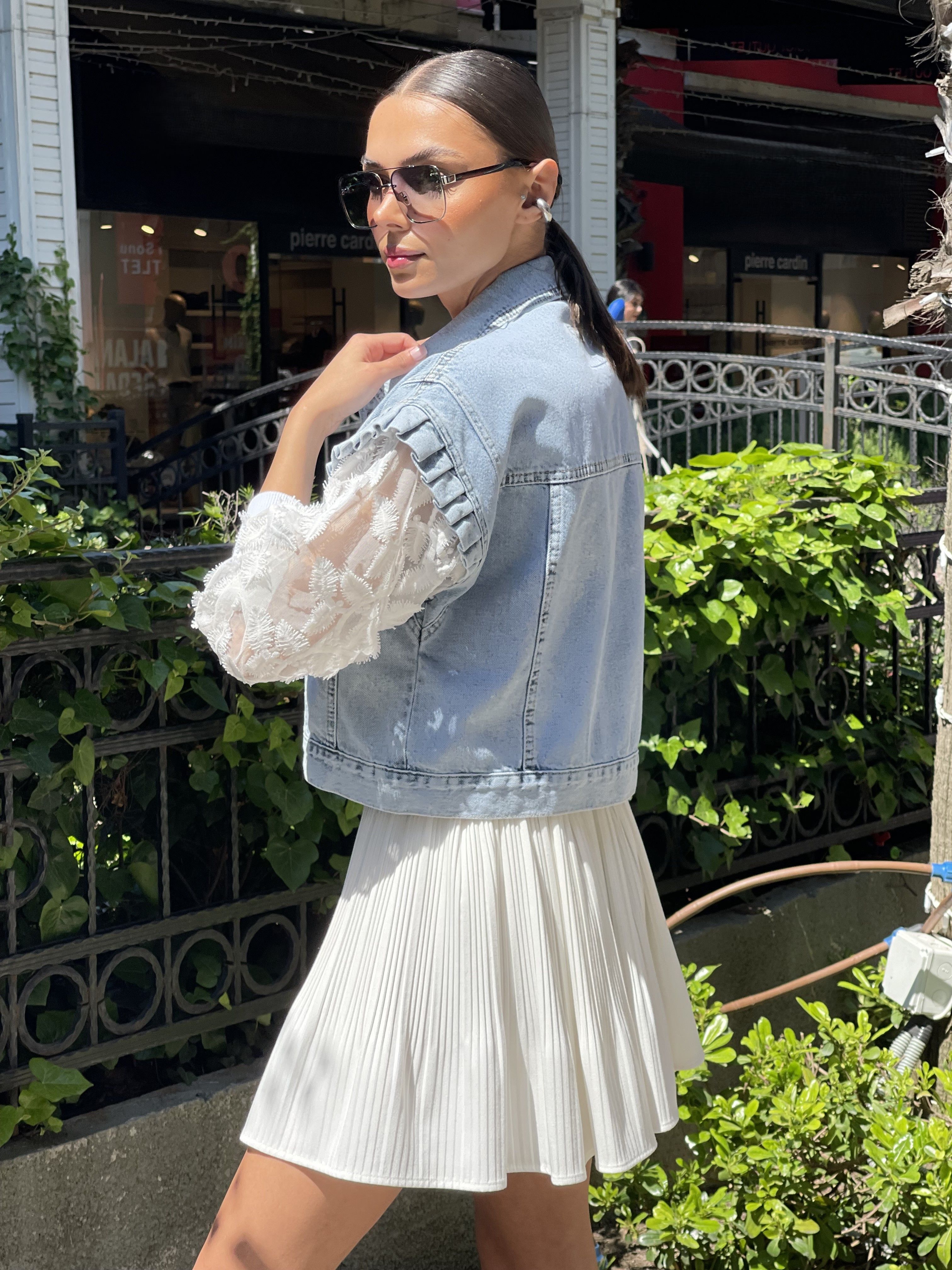 7148 TASARIM JEAN CEKET