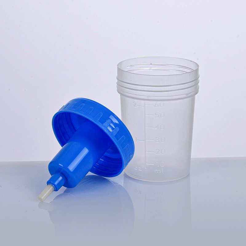 INTEGRATED SYSTEM VACUUM URINE CONTAINER, 60 ML, NON-STERILE, PNEUMATIC