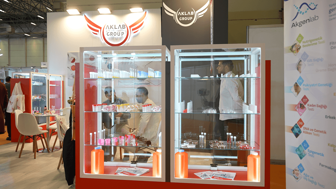 Aklab Group stand Expomed Eurasia 2025