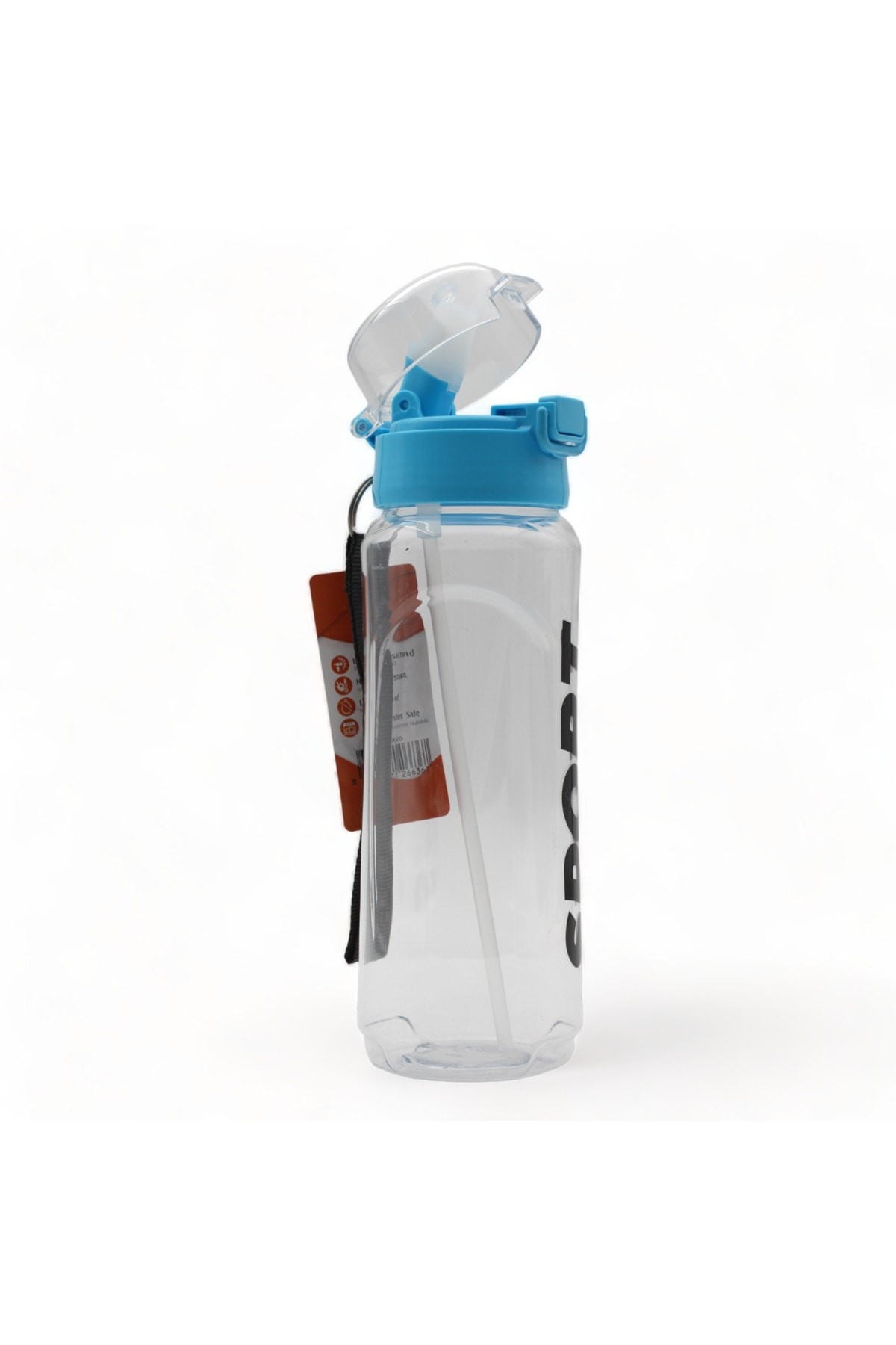 Relaxion Isıya ve Darbeye Dayanıklı Sızdırmaz Pipetli 700 Ml Lüx Su Matarası