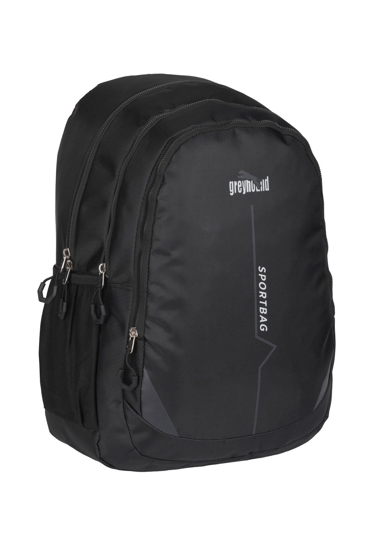 Greyhound 45 Cm Boya Sahip Büyük Boy 3 Bölmeli Sportbag Ekonomik Fiyatlı Okul Sırt Çantası - sarı