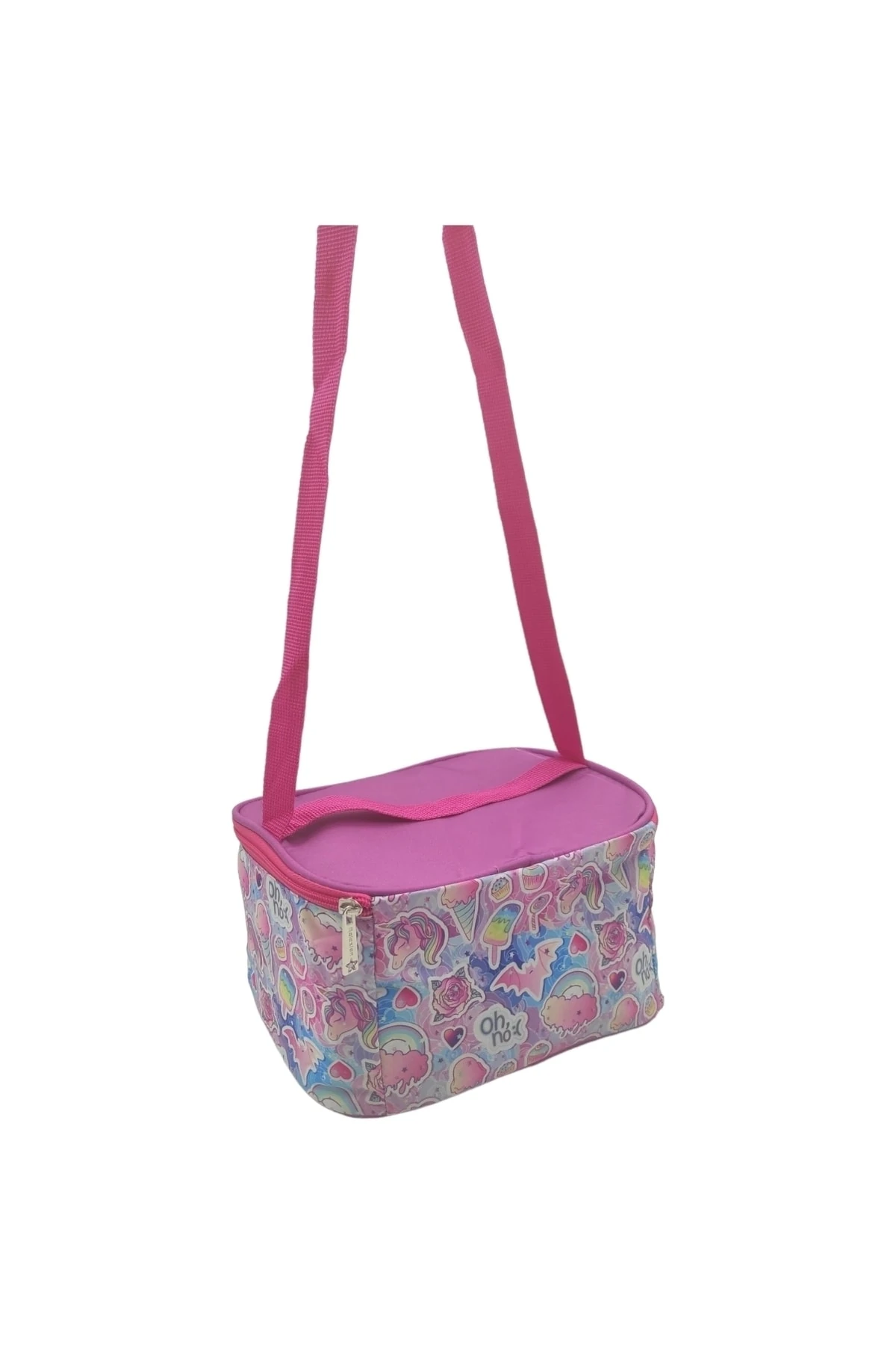 Canlı Renk Ve Farklı Figürleriyle İlköğretim Okul Sırt Çantası+Beslenme Çantası 2'li Takım