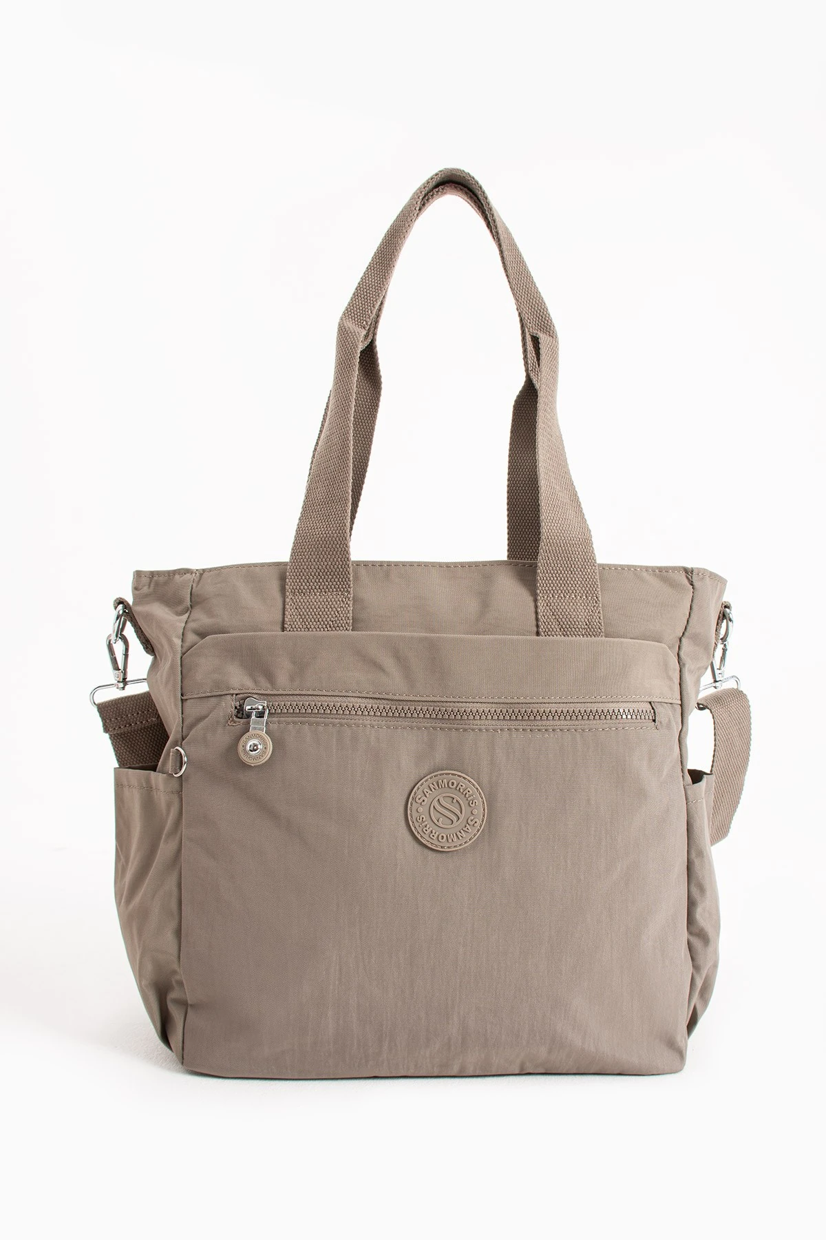 Kadın Büyük Boy Çok Bölmeli Suya Dayanıklı Çapraz Ve Omuz Askılı Çanta