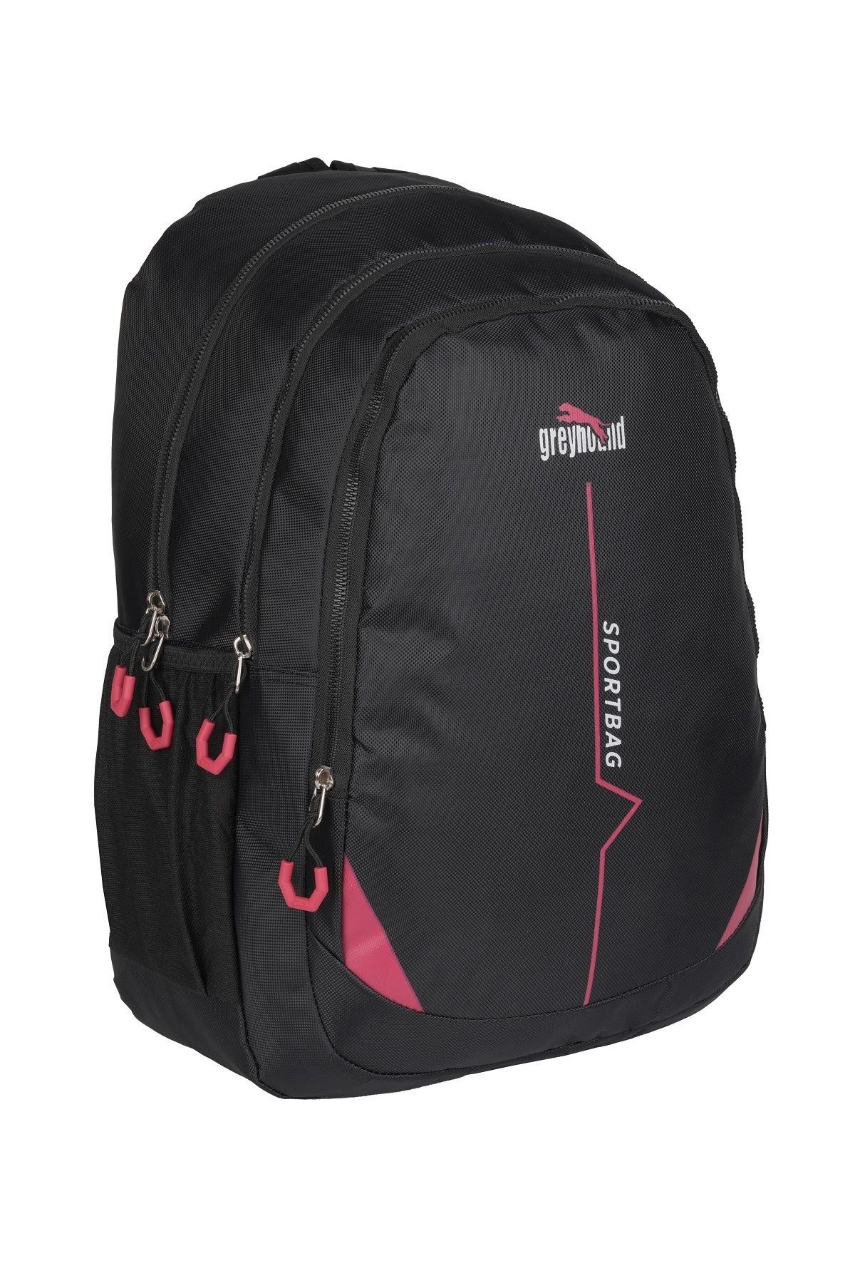 Greyhound 45 Cm Boya Sahip Büyük Boy 3 Bölmeli Sportbag Ekonomik Fiyatlı Okul Sırt Çantası - pembe