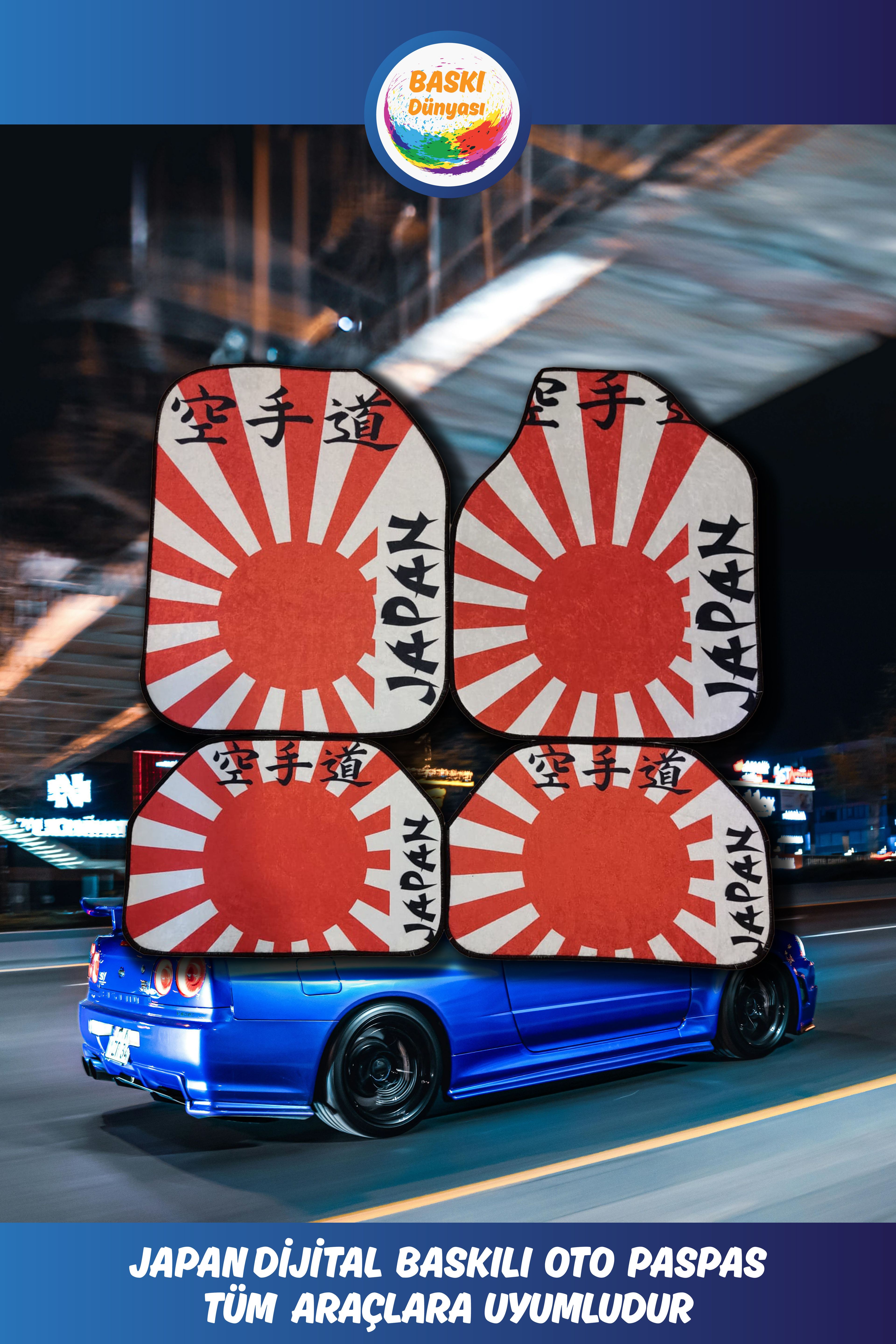 JAPAN OTO PASPAS DİJİTAL BASKILI 