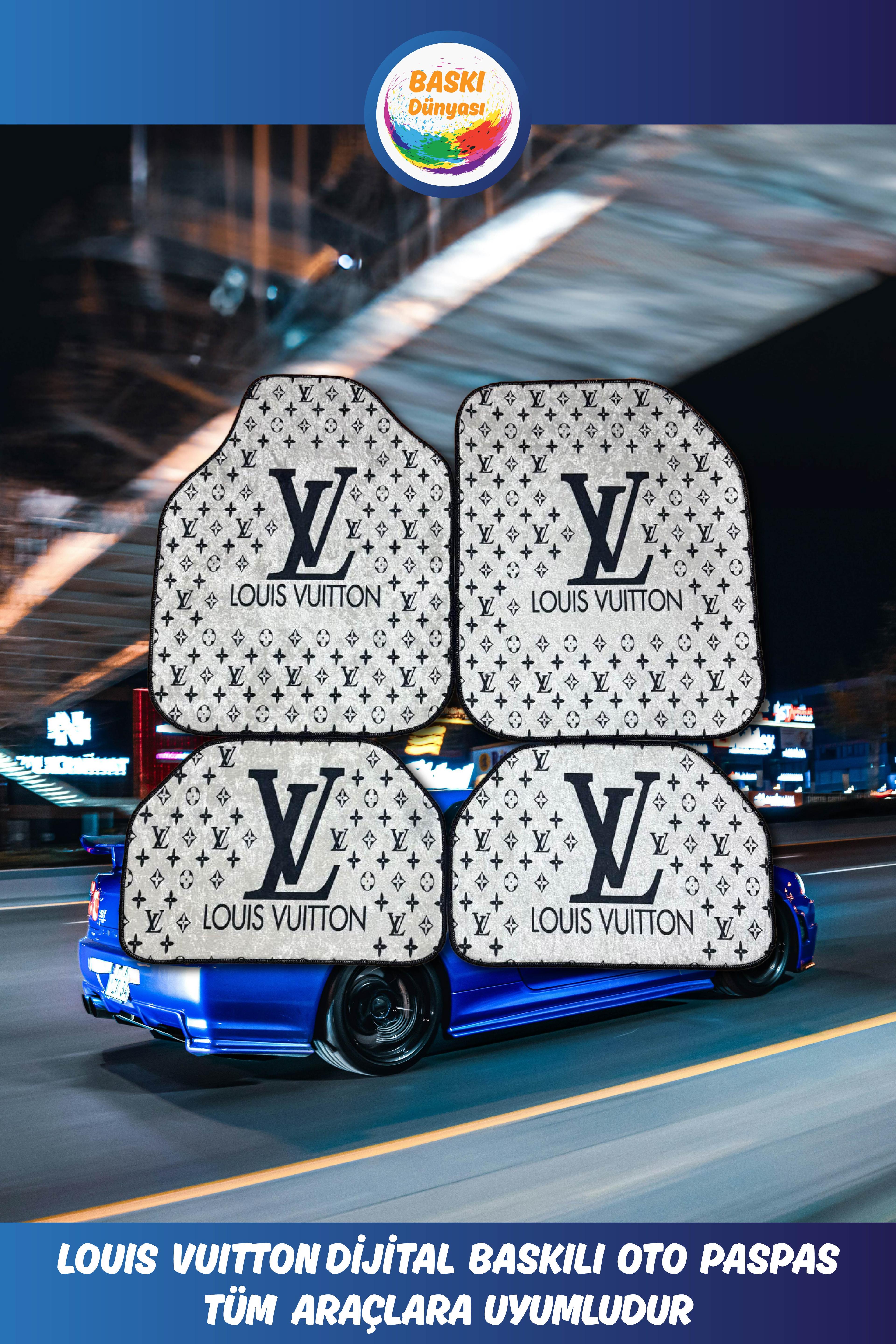 LOUIS VUITTON OTO PASPAS DİJİTAL BASKILI