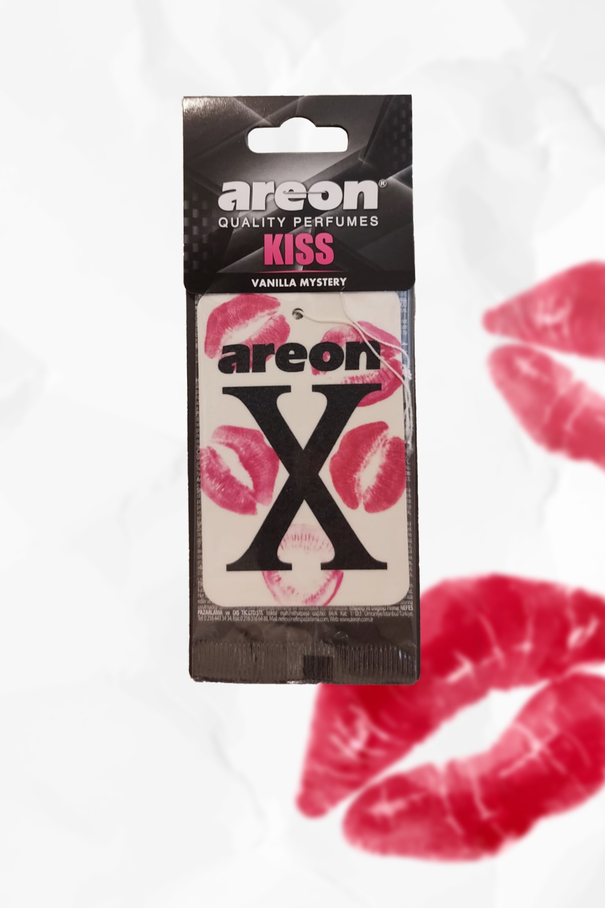 AERON X VANILLA (ÖPÜCÜKLÜ) OTO ARAÇ KOKUSU 1 ADET