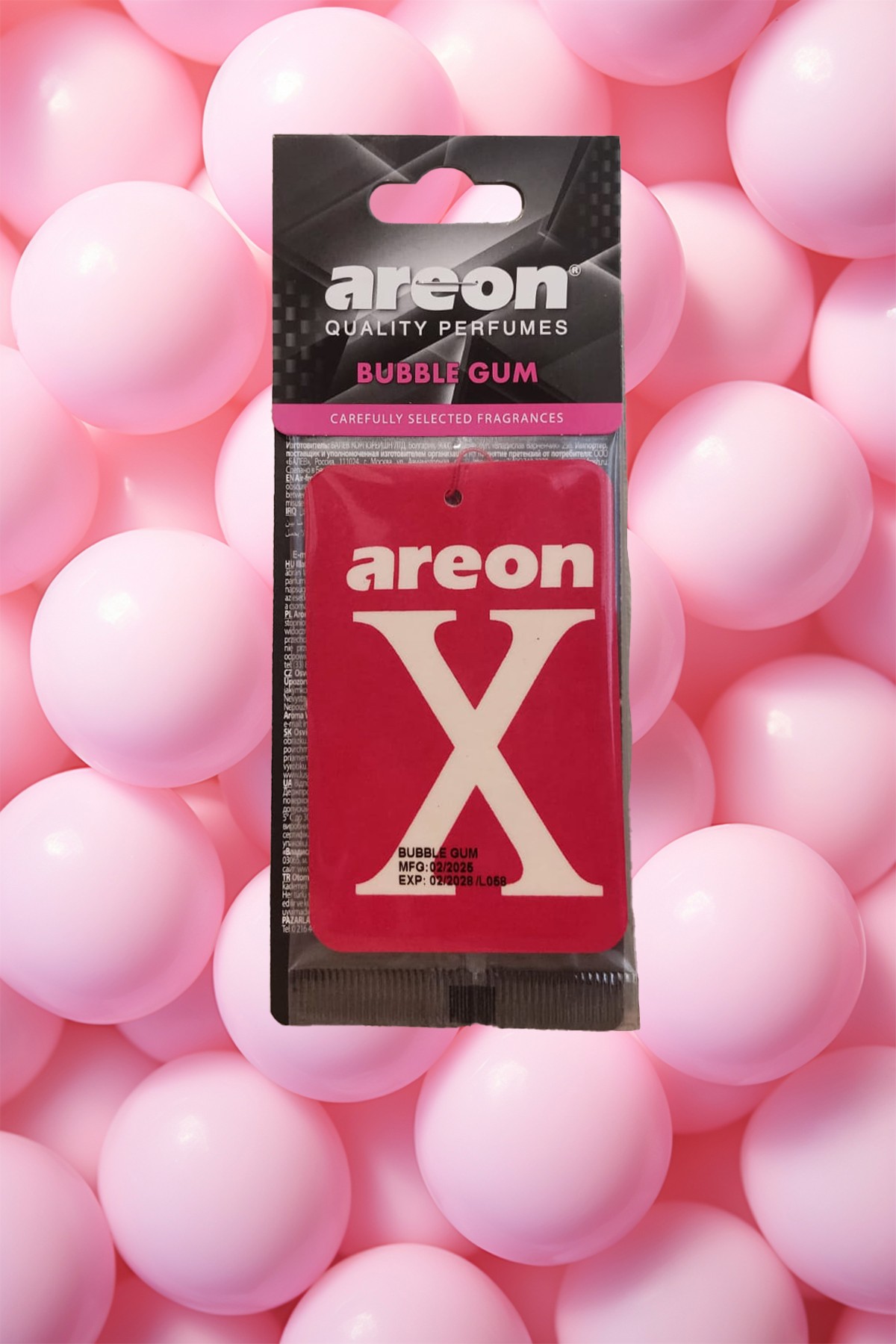 AERON X BUBBLE GUM (KIRMIZI) OTO ARAÇ KOKUSU 1 ADET