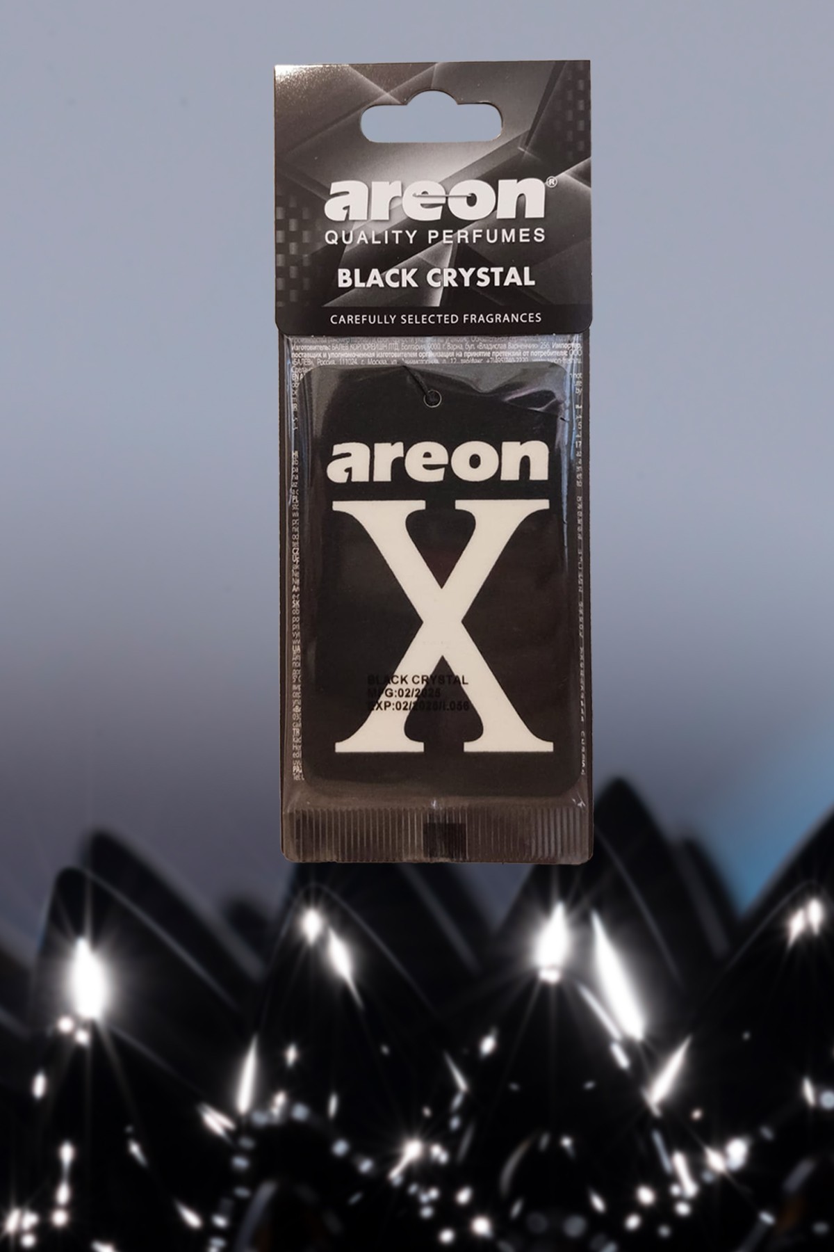 AERON X BLACK CRYSTAL (SİYAH) OTO ARAÇ KOKUSU 1 ADET