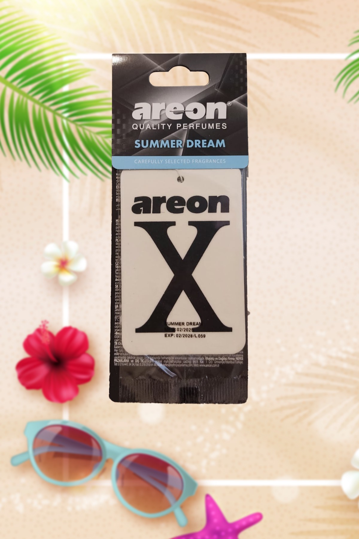 AERON X SUMMER DREAM (BEYAZ) OTO ARAÇ KOKUSU 1 ADET