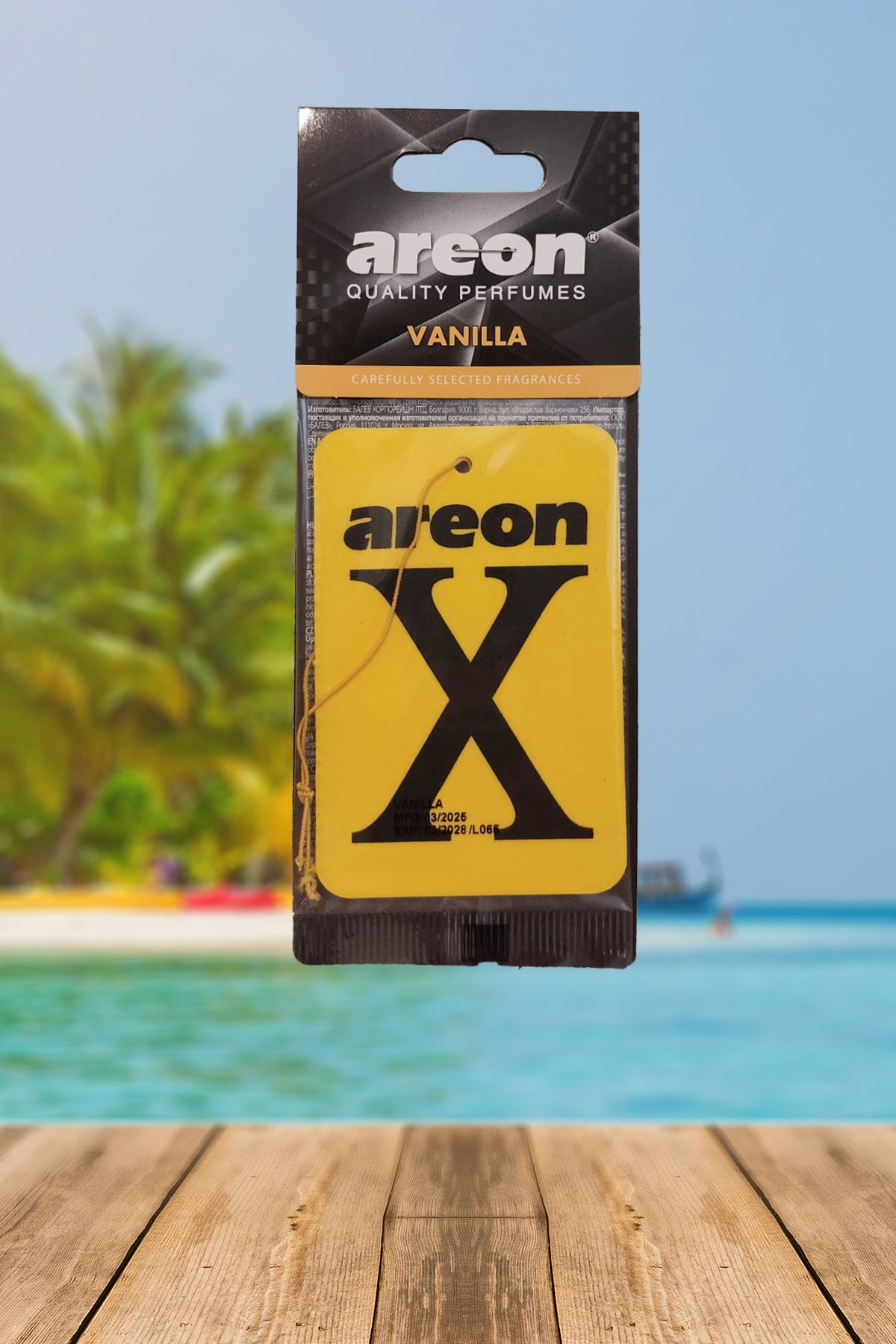 AERON X VANILLA (SARI) ARAÇ KOKUSU 1 ADET