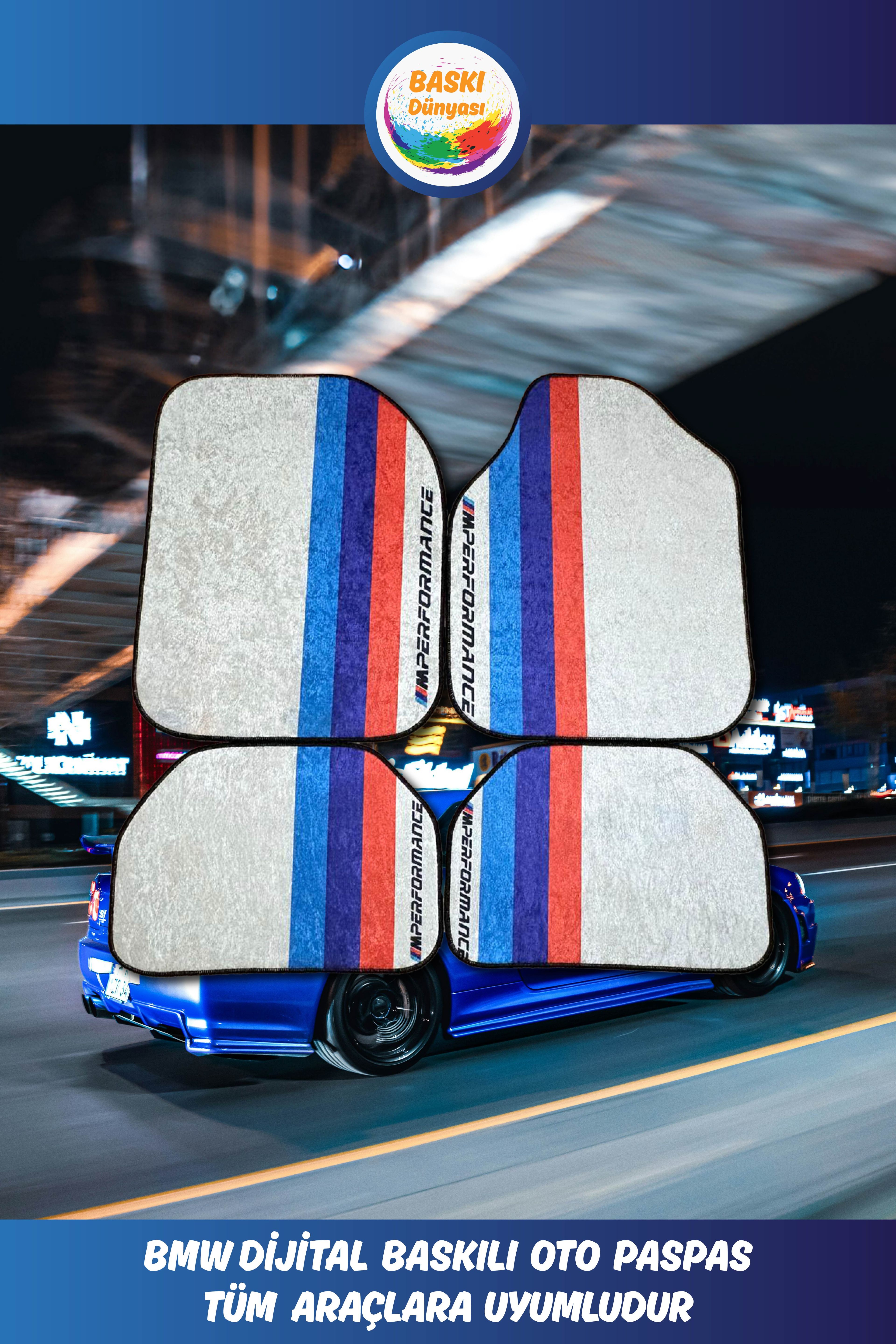 BMW OTO PASPAS DİJİTAL BASKILI