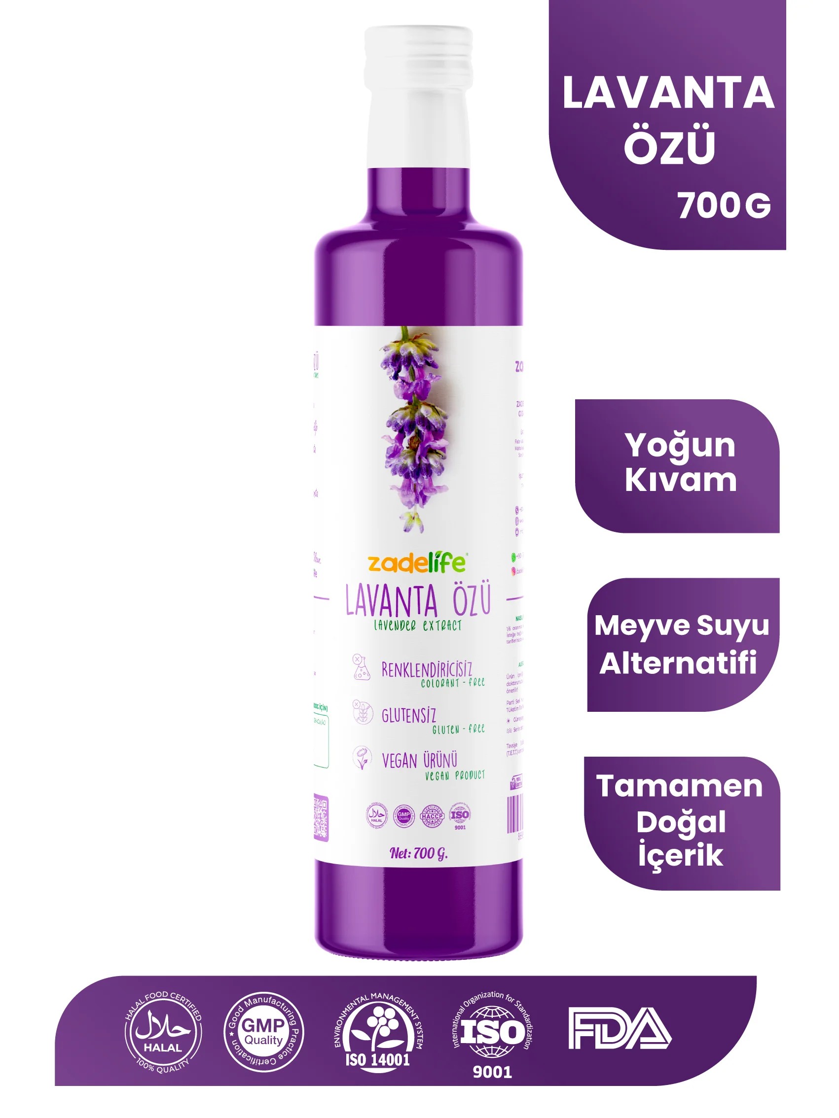 Lavanta Özü 700 Gram