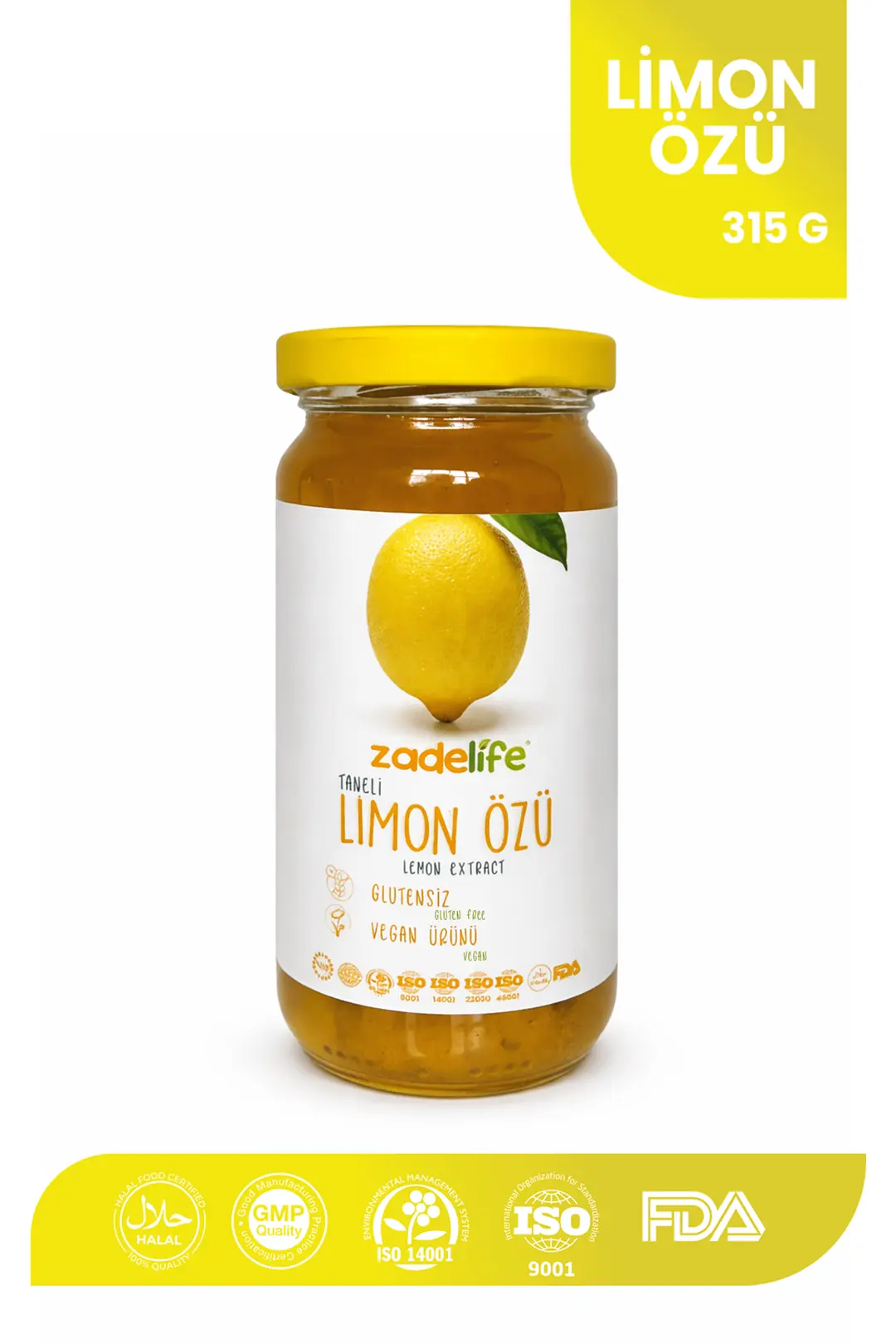 Taneli Limon Özü 315 gr- Lansmana Özel