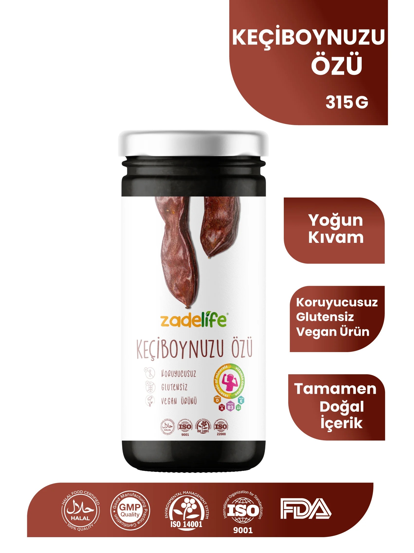 Keçiboynuzu Özü 315 Gram