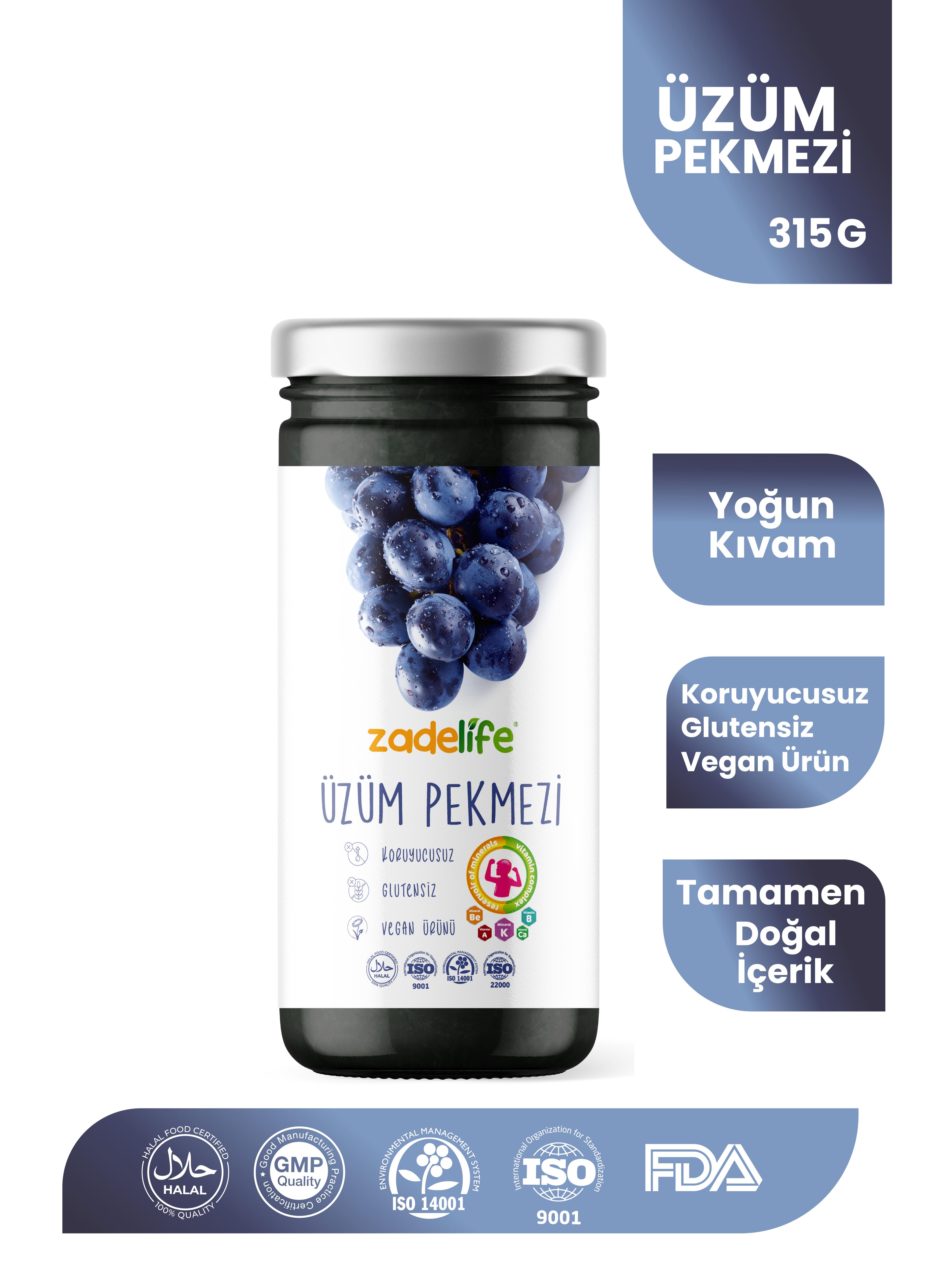 Zadelife® Üzüm Pekmezi 315 Gram