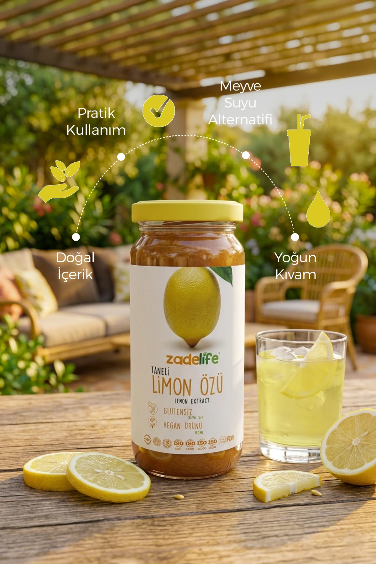 Taneli Limon Özü 315 gr- Lansmana Özel