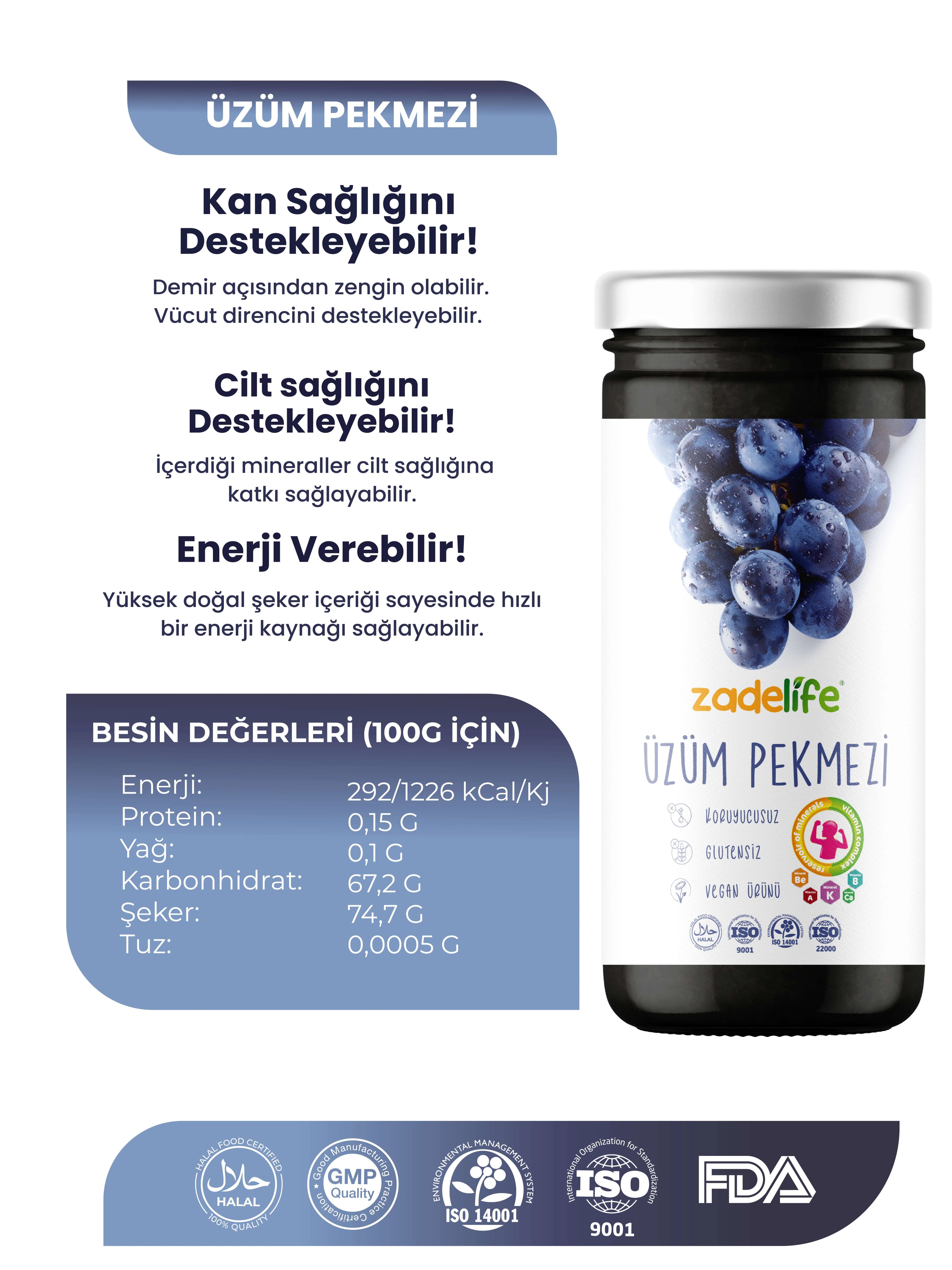 Üzüm Pekmezi 315 Gram