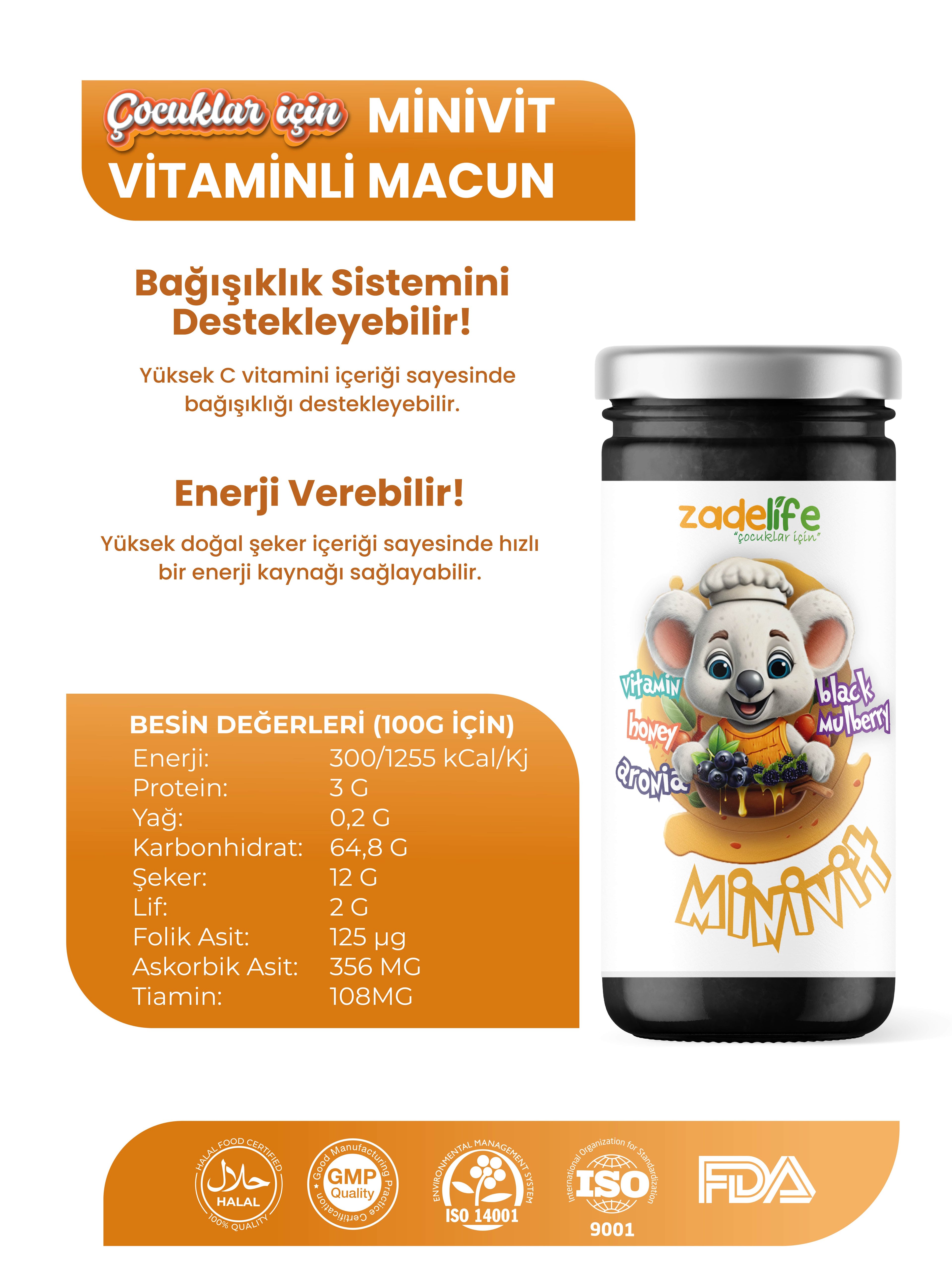 Zadelife® Minivit 315 Gr