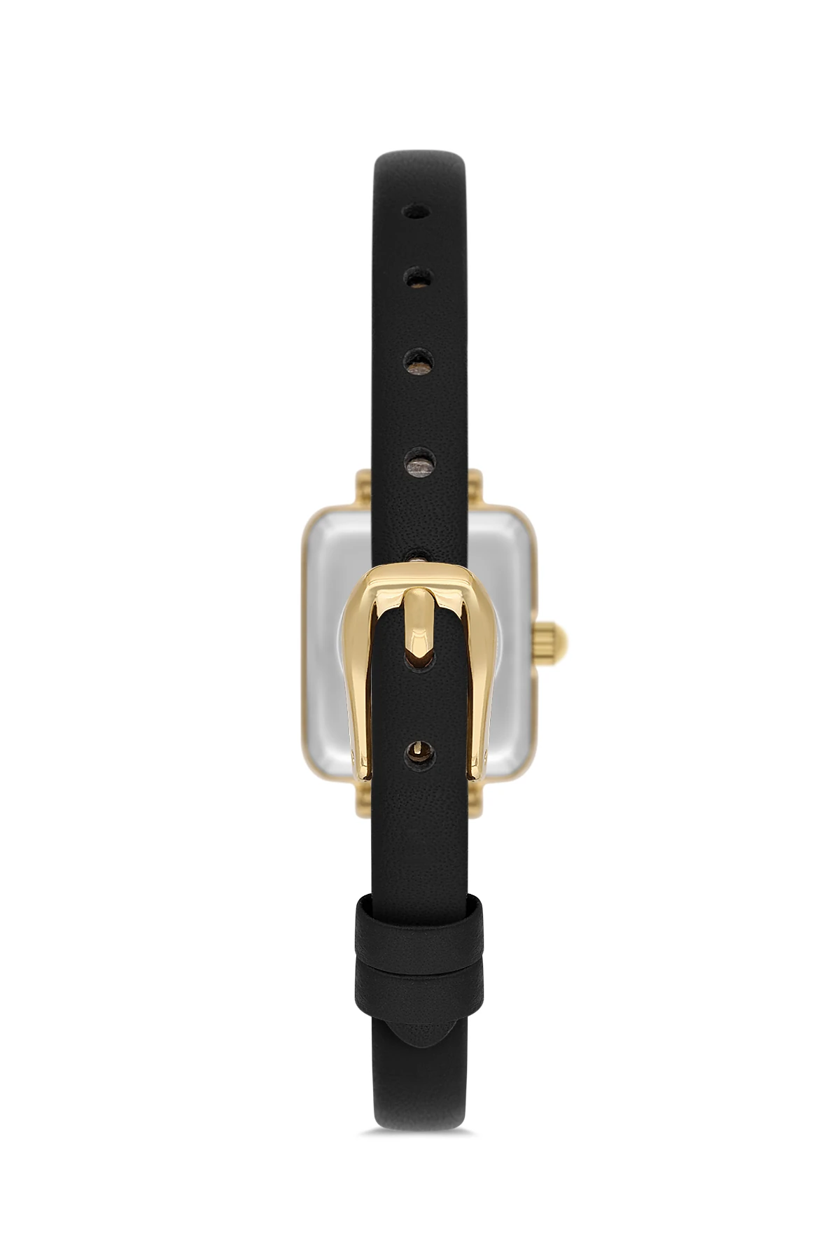 Wel 2504-1 Kadın Kol Saati –Deri Kordon, Gold Renk, 3 ATM Suya Dayanıklı