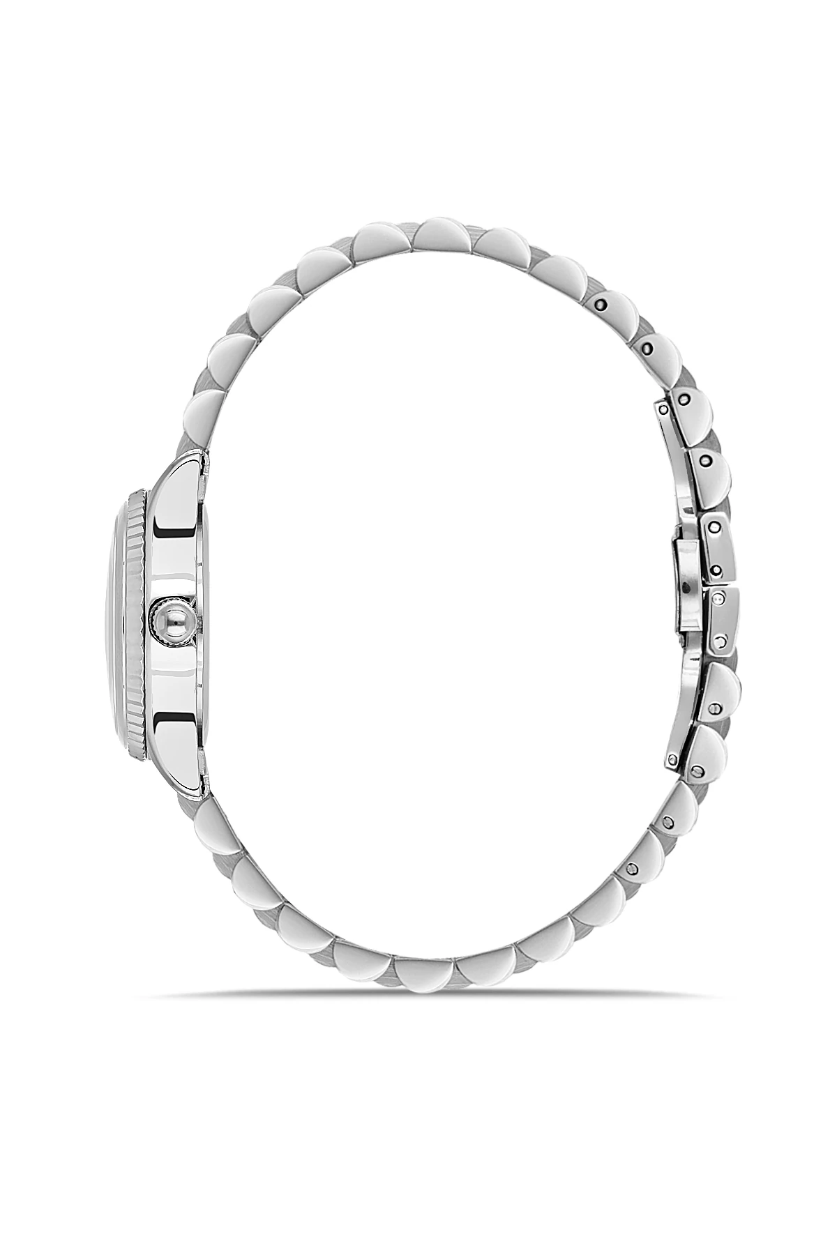 Wel 2511-1 Kadın Kol Saati – Çelik Kasa & Kordon, Takvimli, Gümüş Renk, 3 ATM Suya Dayanıklı