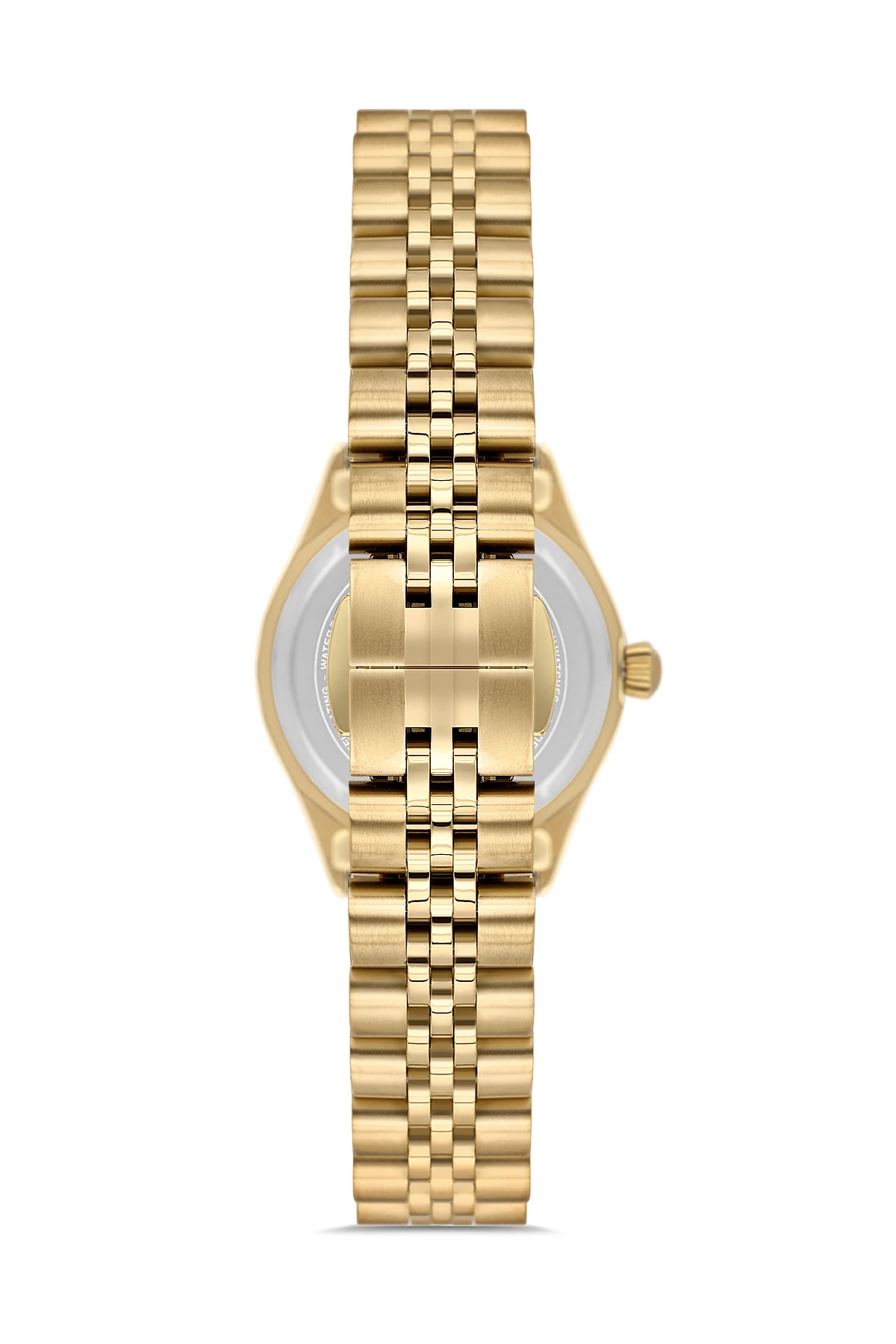 Wel 2511-6 Kadın Kol Saati – Çelik Kasa & Kordon, Takvimli, Gold Renk, 3 ATM Suya Dayanıklı