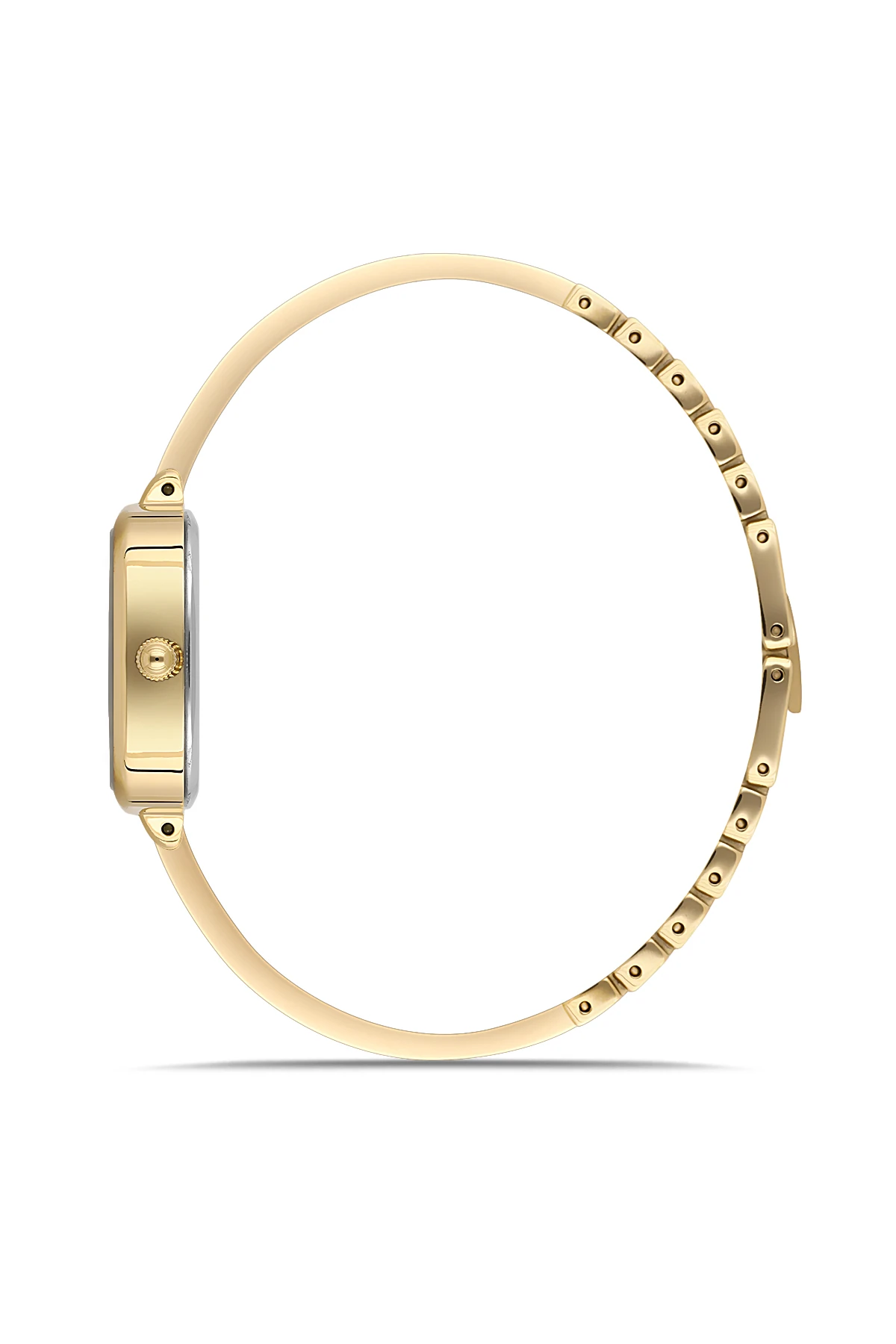 Wel 2501-6 Kadın Kol Saati –Yarım Kelepçe Model, Gold Renk, 3 ATM Suya Dayanıklı