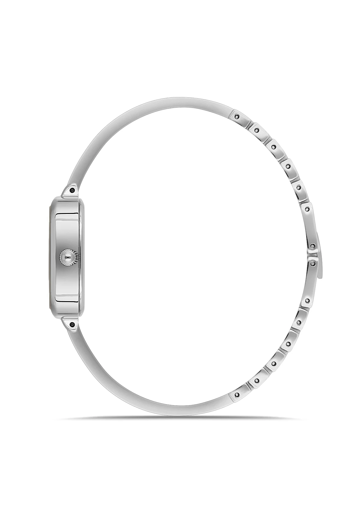 Wel 2501-1 Kadın Kol Saati –Yarım Kelepçe Model, Gümüş Renk, 3 ATM Suya Dayanıklı