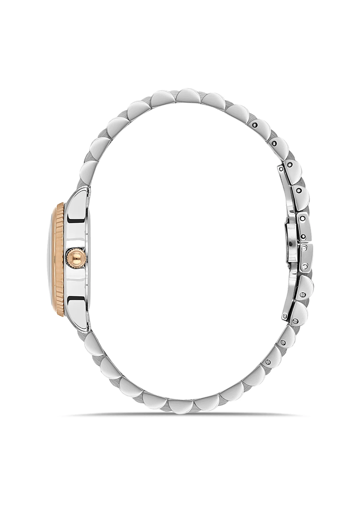 Wel 2511-7 Kadın Kol Saati – Çelik Kasa & Kordon, Takvimli, Gümüş Rose Renk, Su Geçirmez