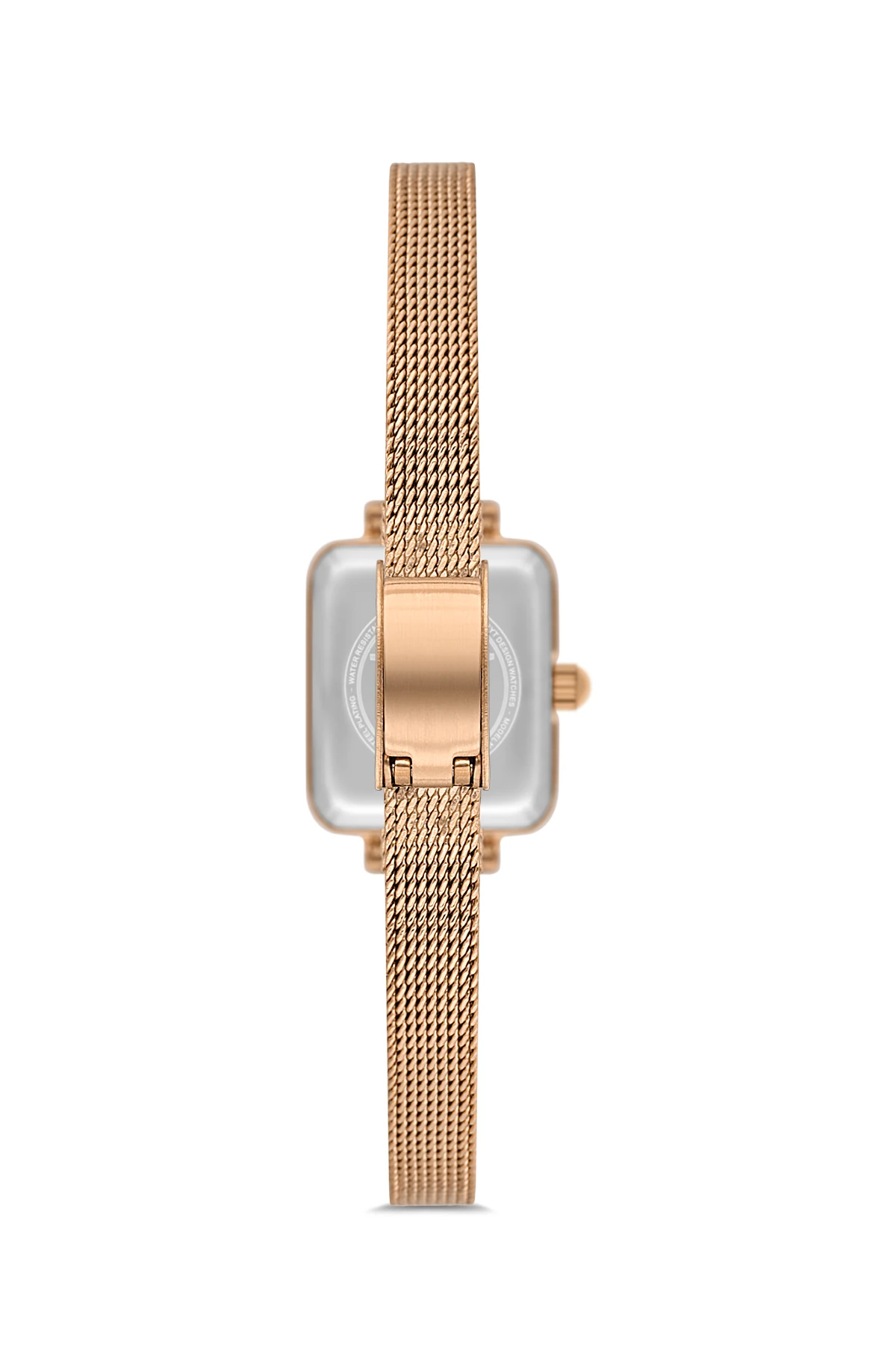 Wel 2505-7 Kadın Kol Saati –Hasır Kordon, Rose Renk, 3 ATM Suya Dayanıklı