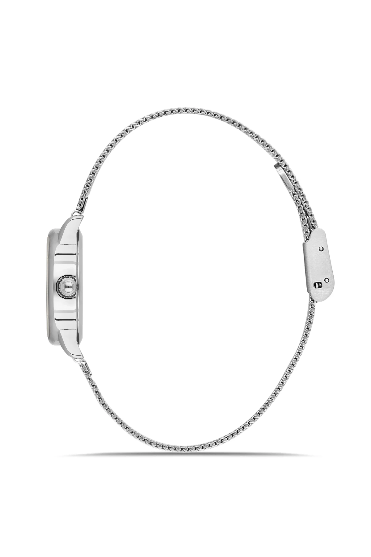 Wel 2506-2 Kadın Kol Saati –Hasır Kordon, Silver Renk, 3 ATM Suya Dayanıklı