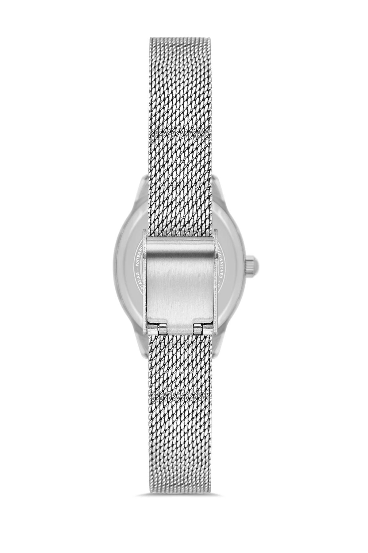 Wel 2506-3 Kadın Kol Saati –Hasır Kordon, Silver Renk, 3 ATM Suya Dayanıklı