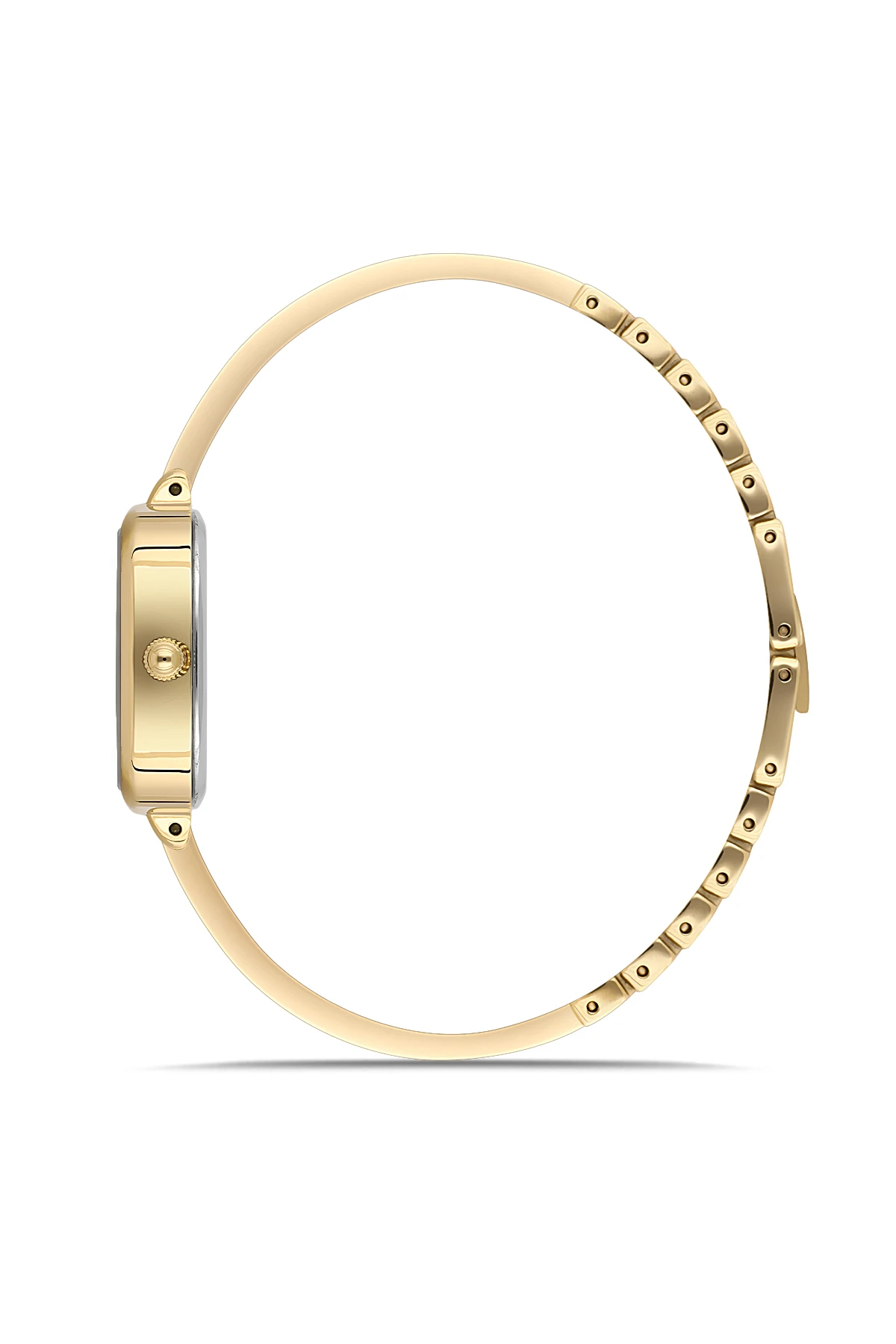 Wel 2501-3 Kadın Kol Saati –Yarım Kelepçe Model, Gold Renk, 3 ATM Suya Dayanıklı