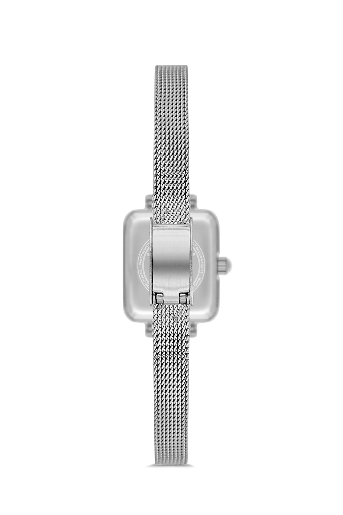 Wel 2505-1 Kadın Kol Saati –Hasır Kordon, Silver Renk, 3 ATM Suya Dayanıklı