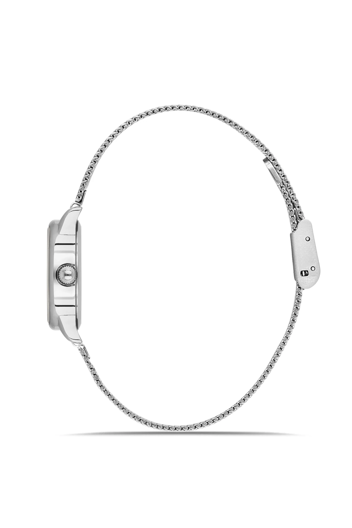 Wel 2506-4 Kadın Kol Saati –Hasır Kordon, Silver Renk, 3 ATM Suya Dayanıklı