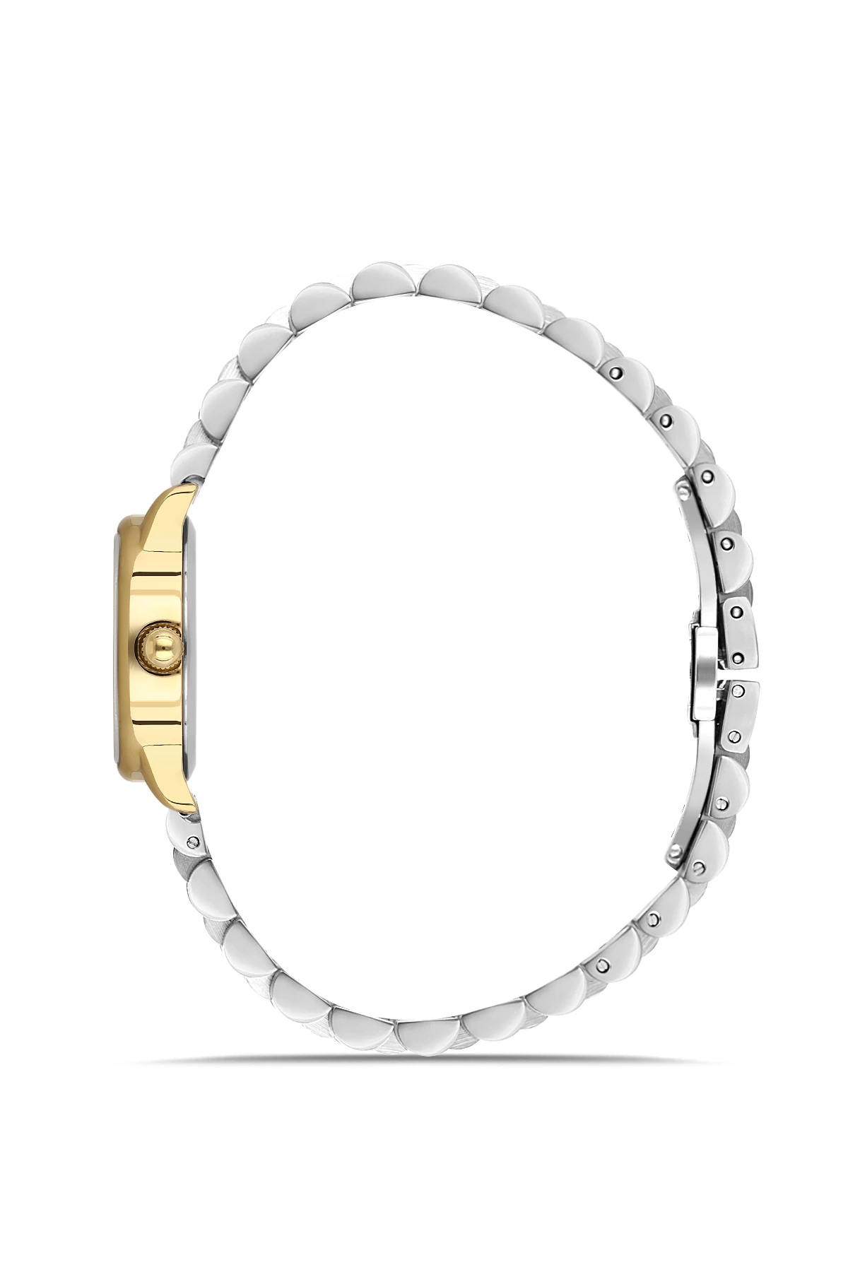 Wel 2507-4 Kadın Kol Saati –Çelik Kordon, Gold & Silver Renk, 3 ATM Suya Dayanıklı