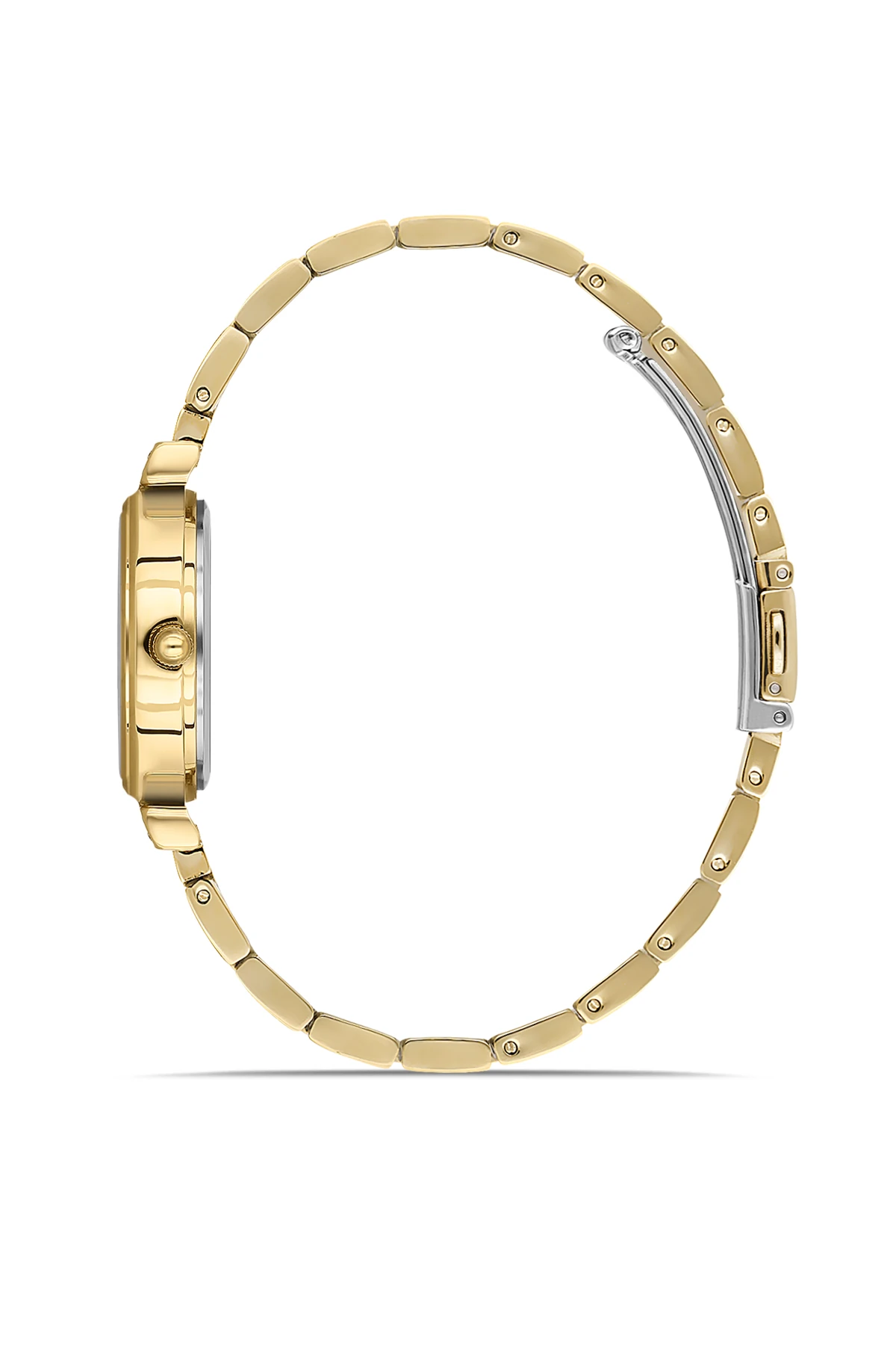 Wel 2503-4 Kadın Kol Saati –Çelik Kordon,Gold Renk, 3 ATM Suya Dayanıklı