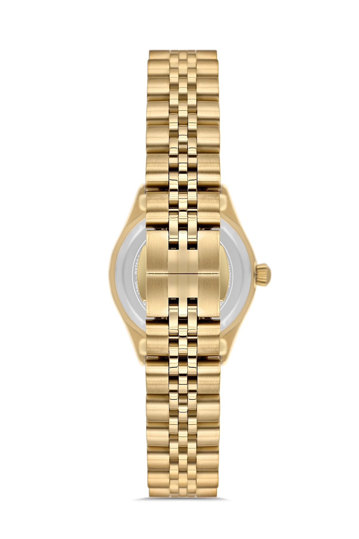 Wel 2511-5 Kadın Kol Saati – Çelik Kasa & Kordon, Takvimli, Gold Renk, 3 ATM Suya Dayanıklı