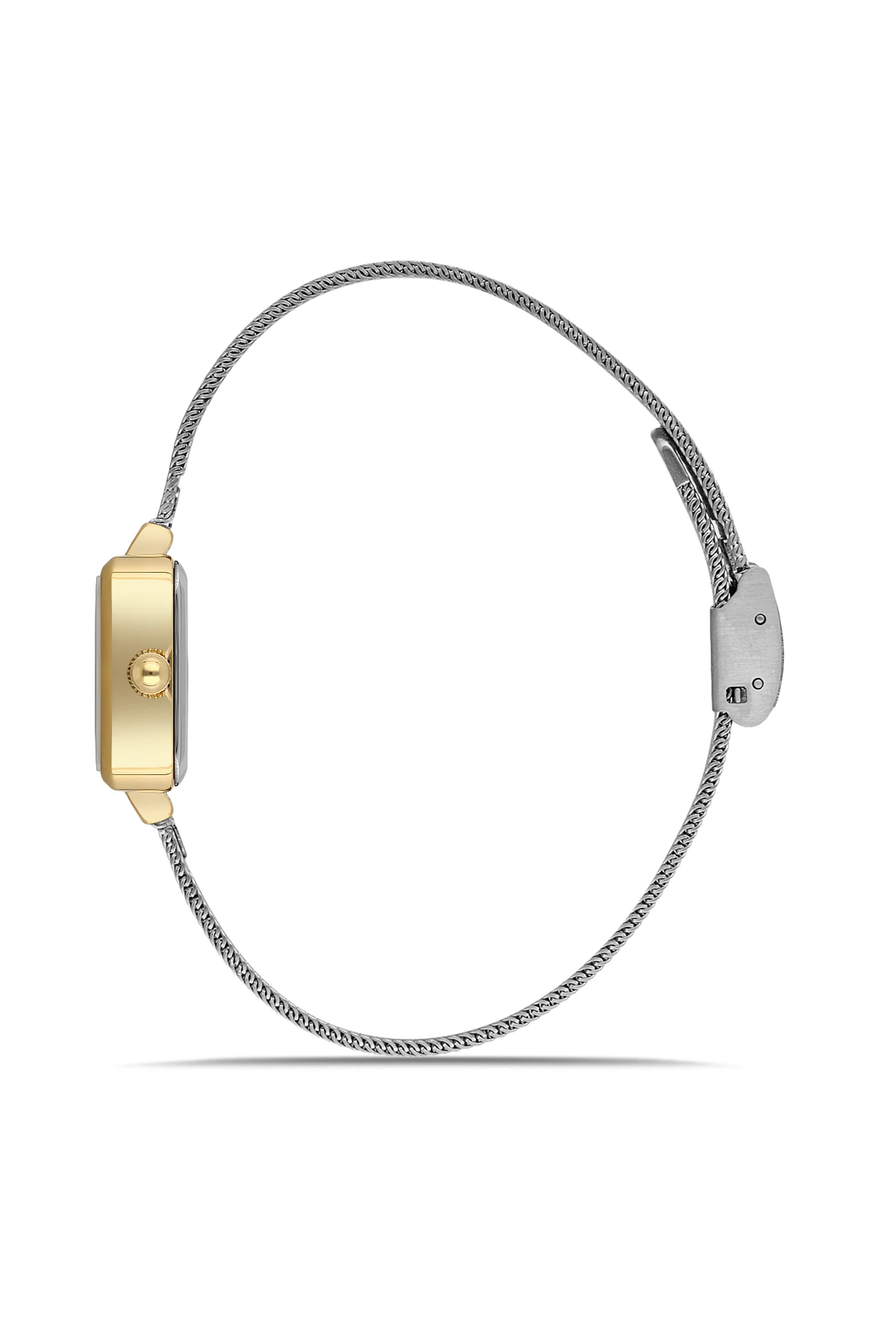 Wel 2505-8 Kadın Kol Saati –Hasır Kordon, Silver Renk, 3 ATM Suya Dayanıklı