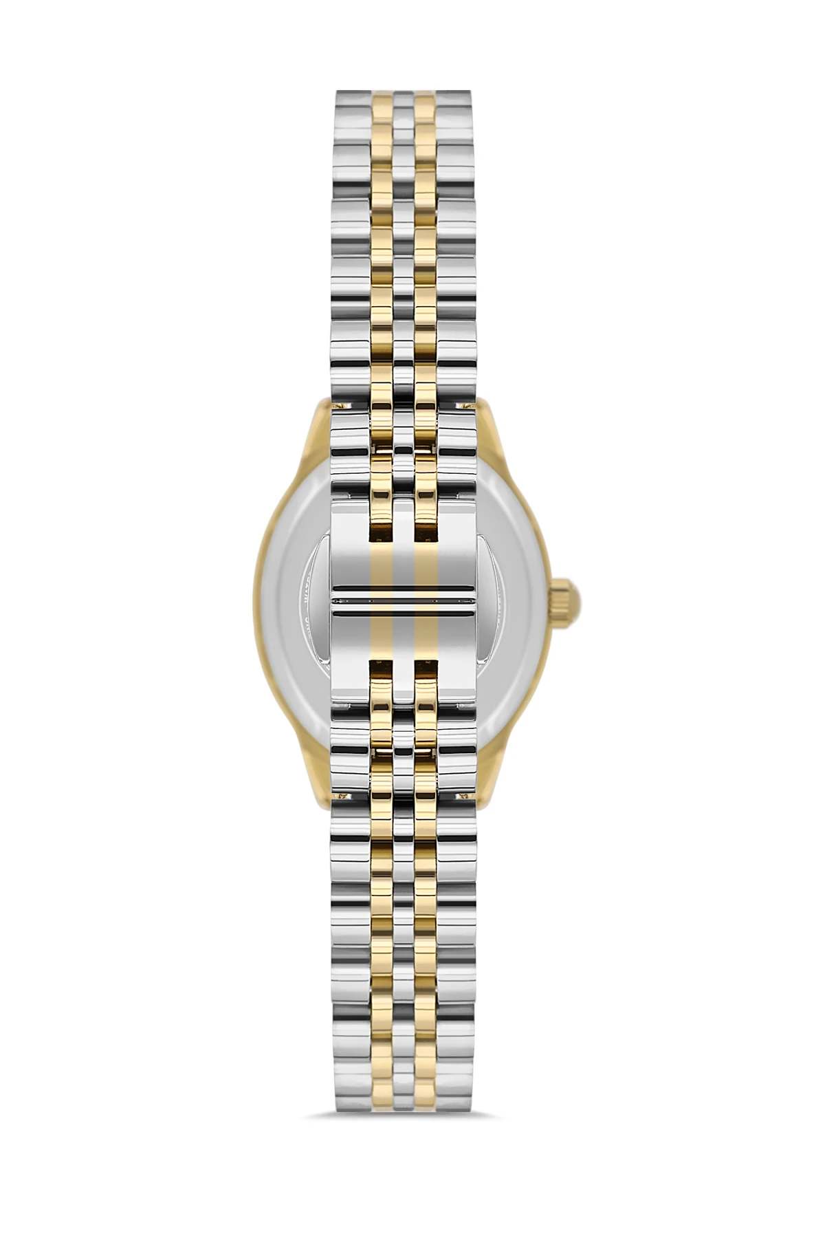 Wel 2507-4 Kadın Kol Saati –Çelik Kordon, Gold & Silver Renk, 3 ATM Suya Dayanıklı